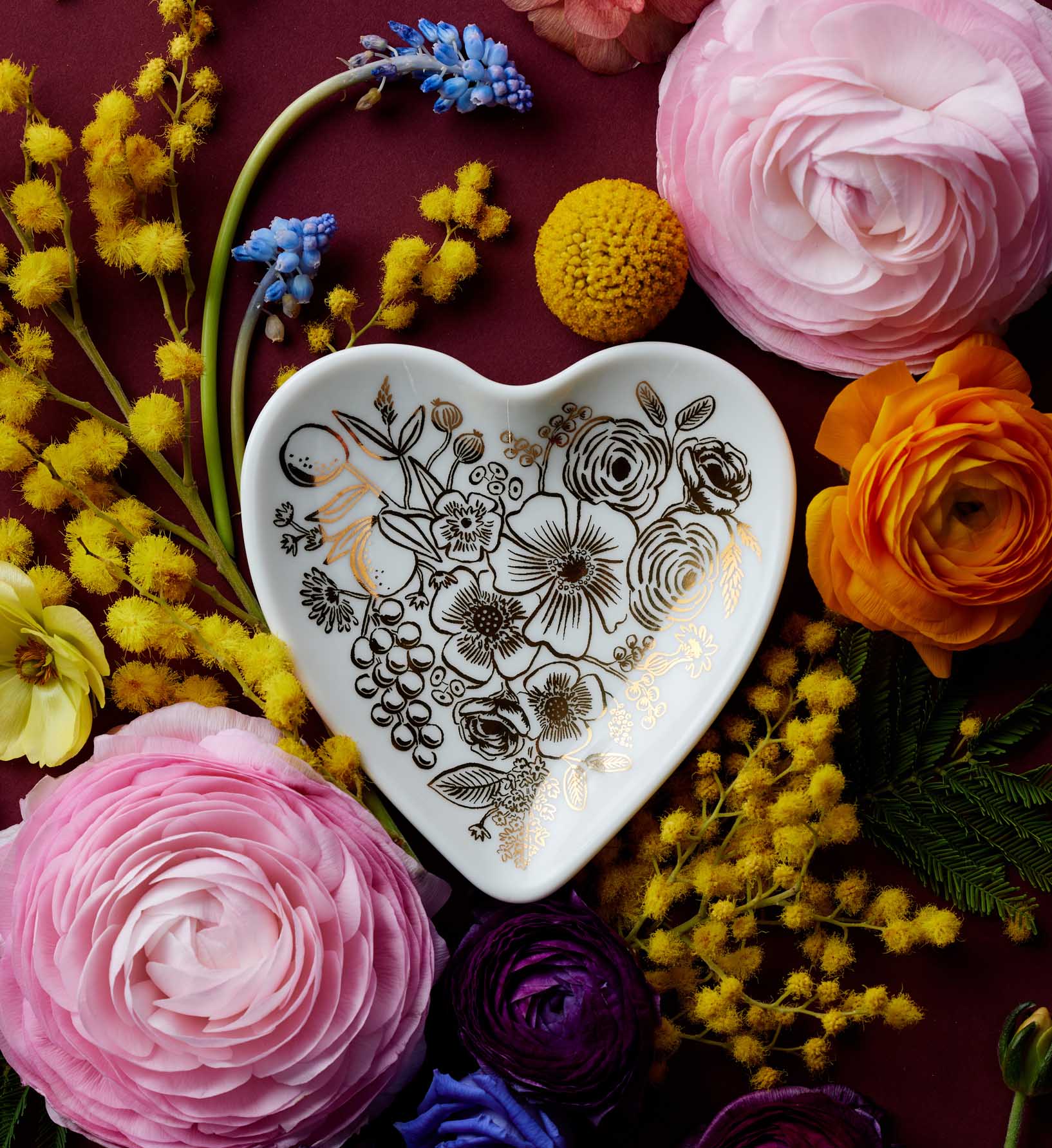 Porcelain Ring Dish - Colette