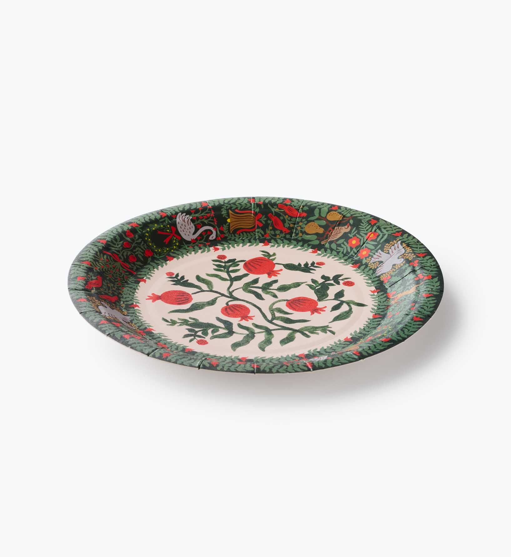 Small Paper Plates - Christmastide
