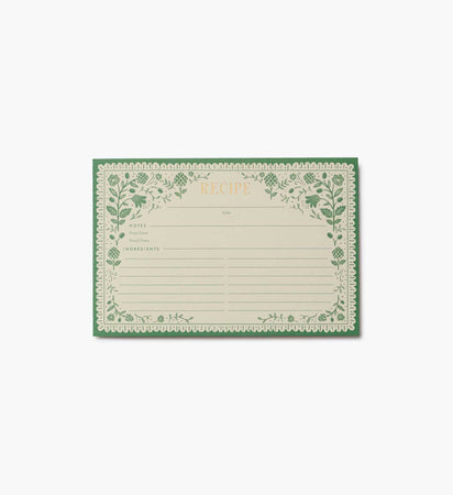 Recipe Cards - Artichoke