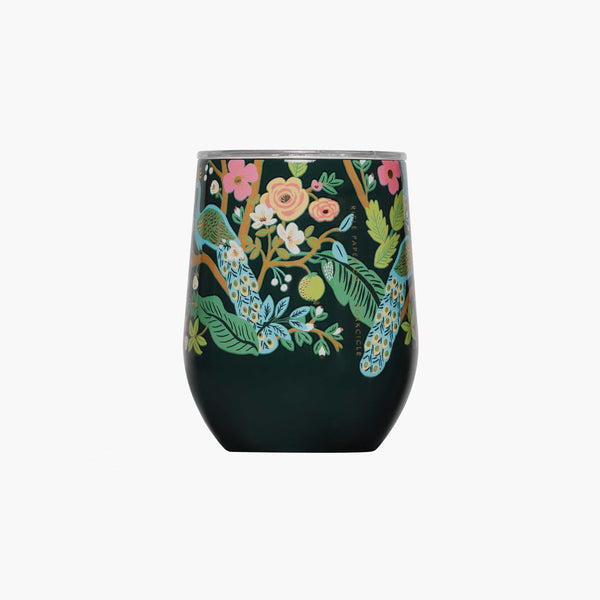 Stemless Wine Cup - Peacock – Rifle Paper Co
