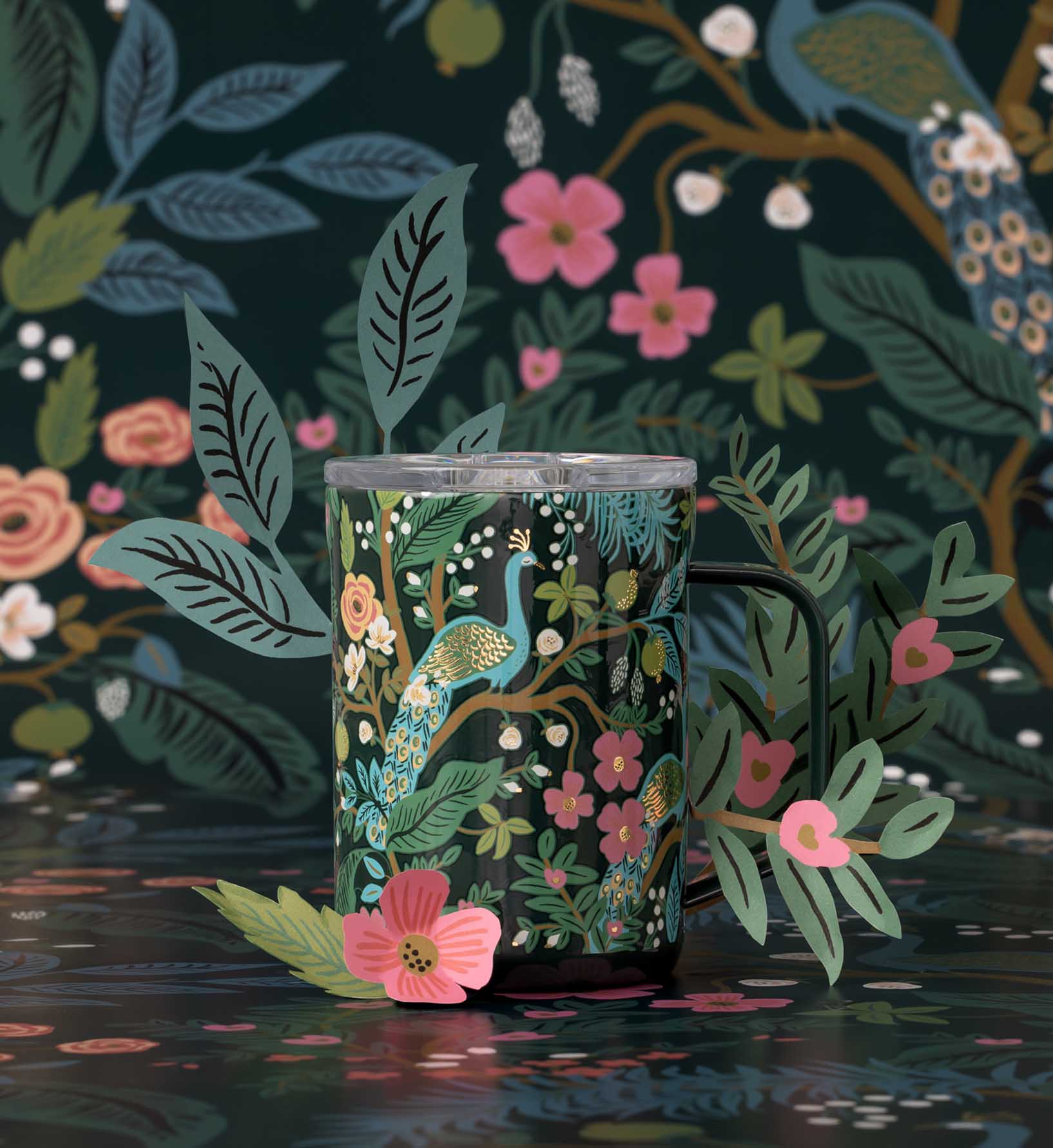 16 oz. Coffee Mug - Peacock