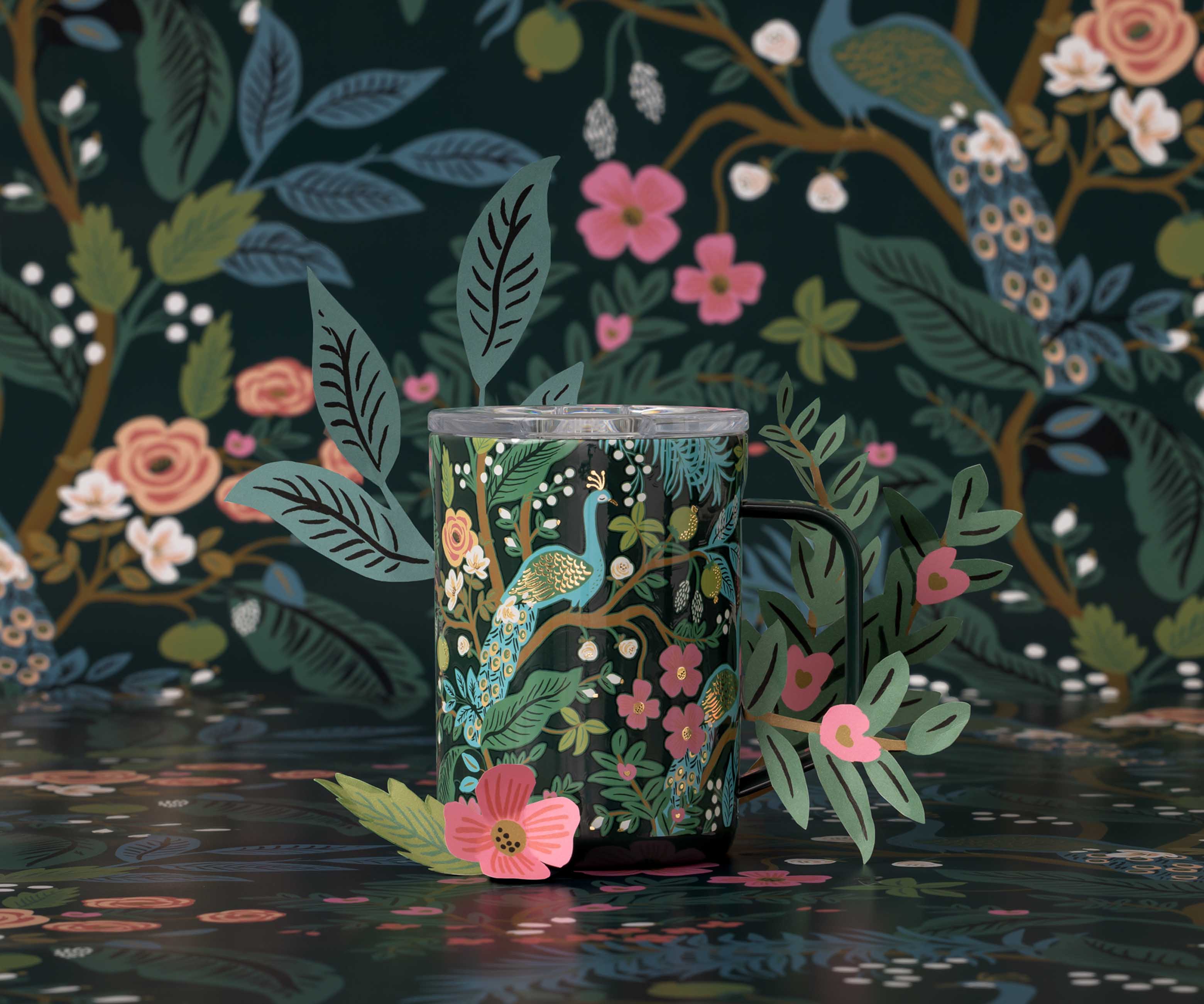 16 oz. Coffee Mug - Peacock