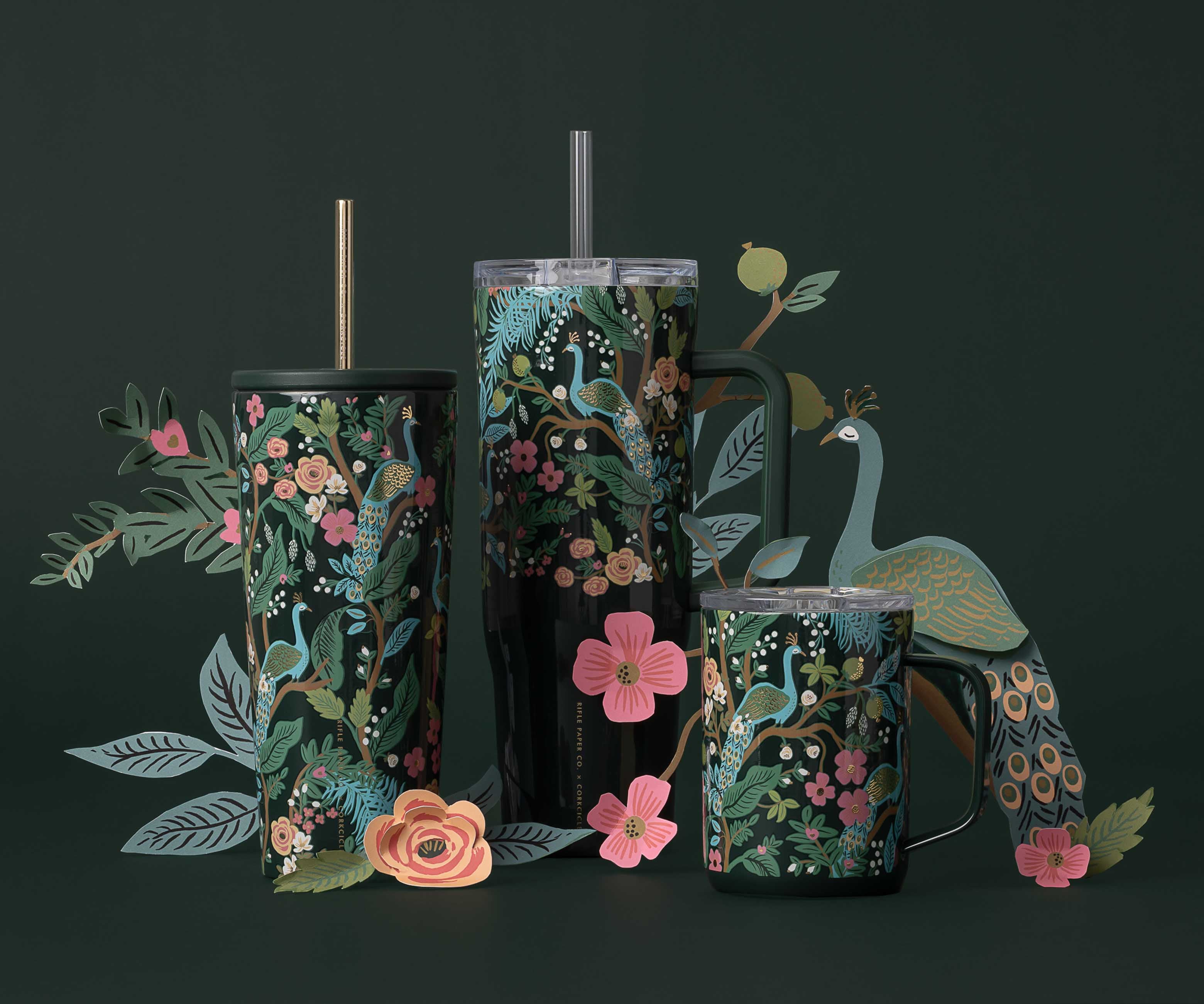 16 oz. Coffee Mug - Peacock