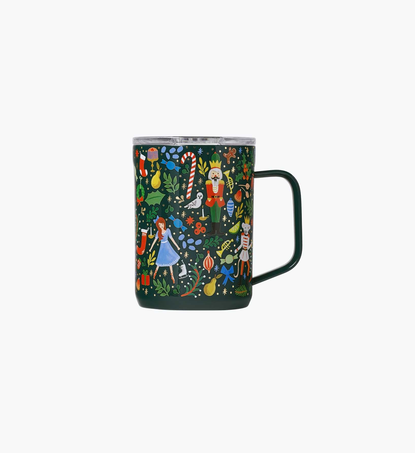16 oz. Coffee Mug - Nutcracker Green