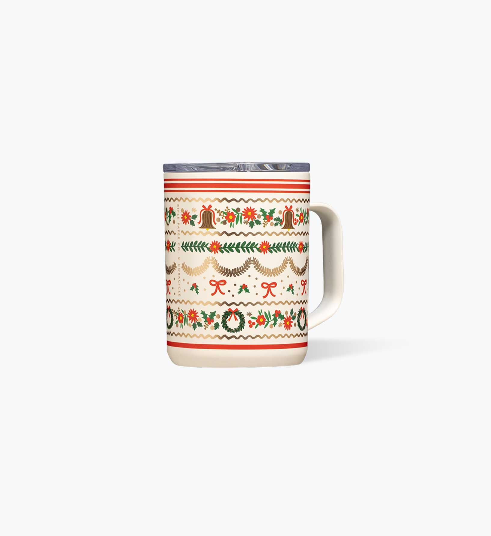 16 oz. Coffee Mug - Holly Jolly