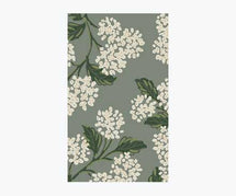Joie Hydrangea Wool-Hooked Rug in Sage | Rifle Paper Co.
