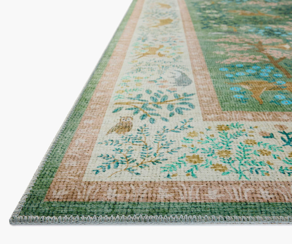 Canopy Woodland Printed Rug - Sage – Rifle Paper Co