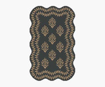 Lisette Wool Hooked Rug - Forest | Rifle Paper Co.