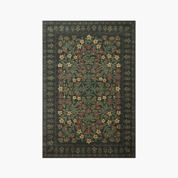 Orchard Charlotte Washable Rug - Forest | Rifle Paper Co.