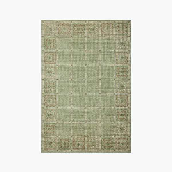 Orchard Lottie Washable Rug - Green | Rifle Paper Co.