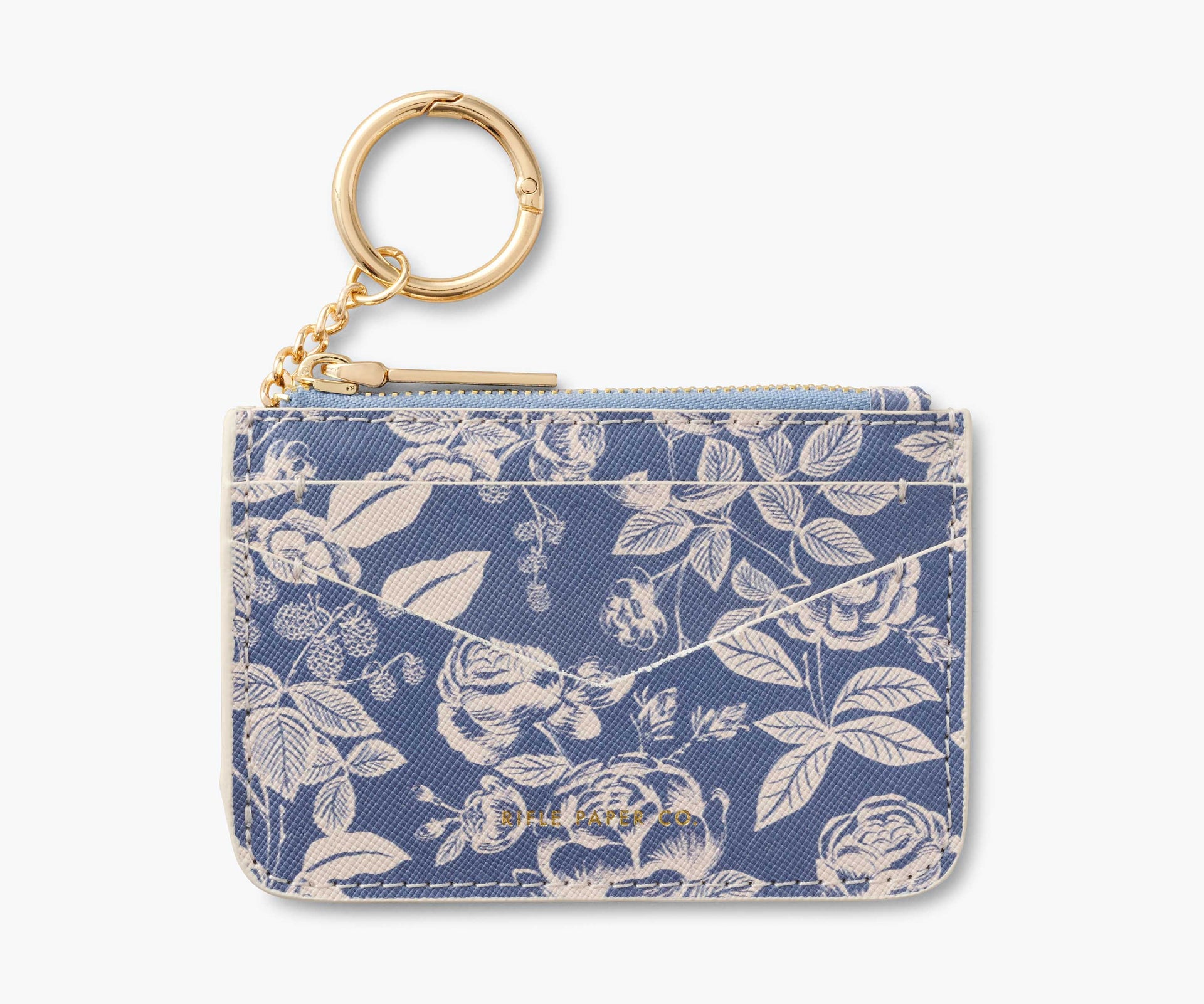 English Rose - Key Ring Card Case