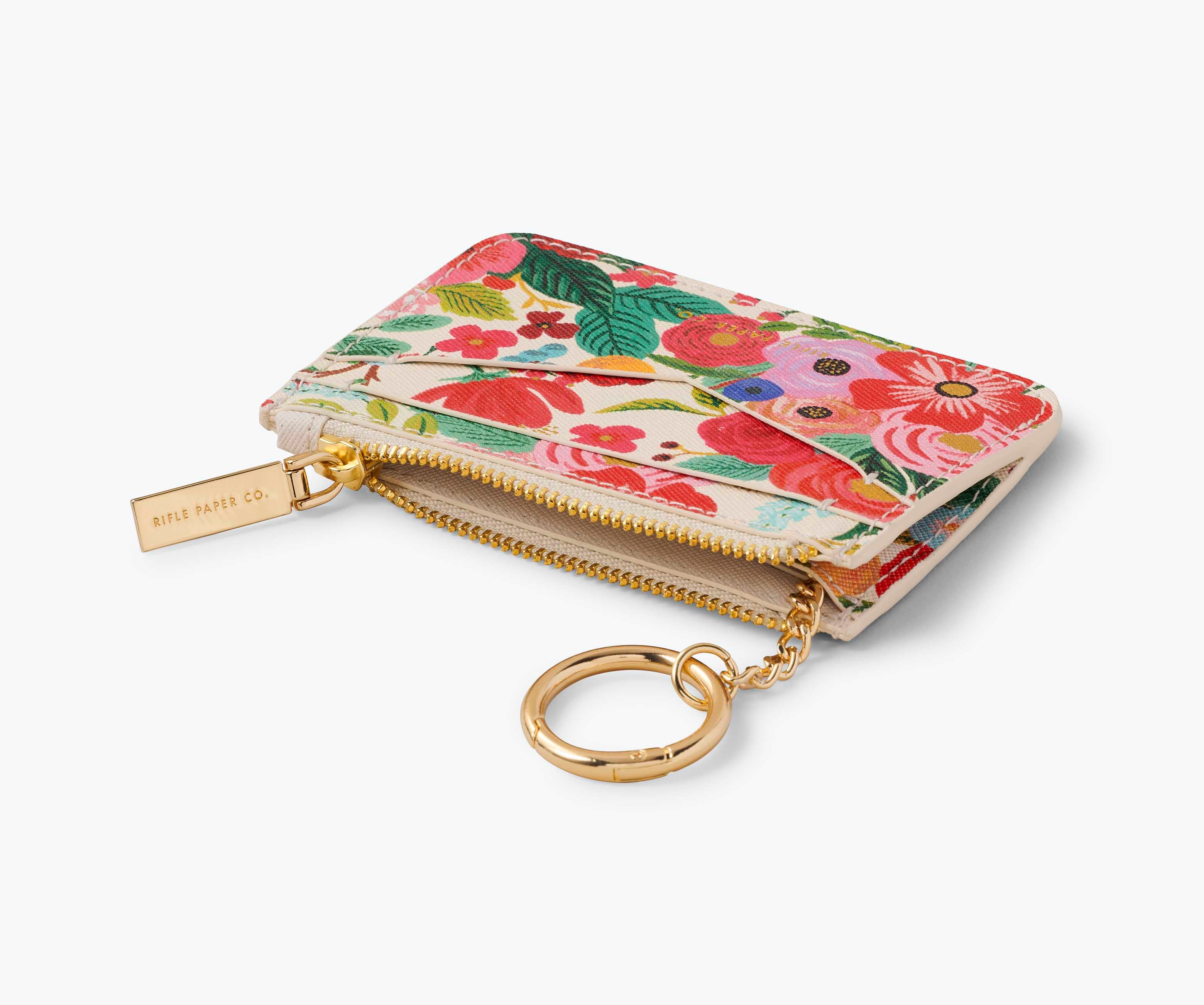 Key Ring Card Case - Garden Party
