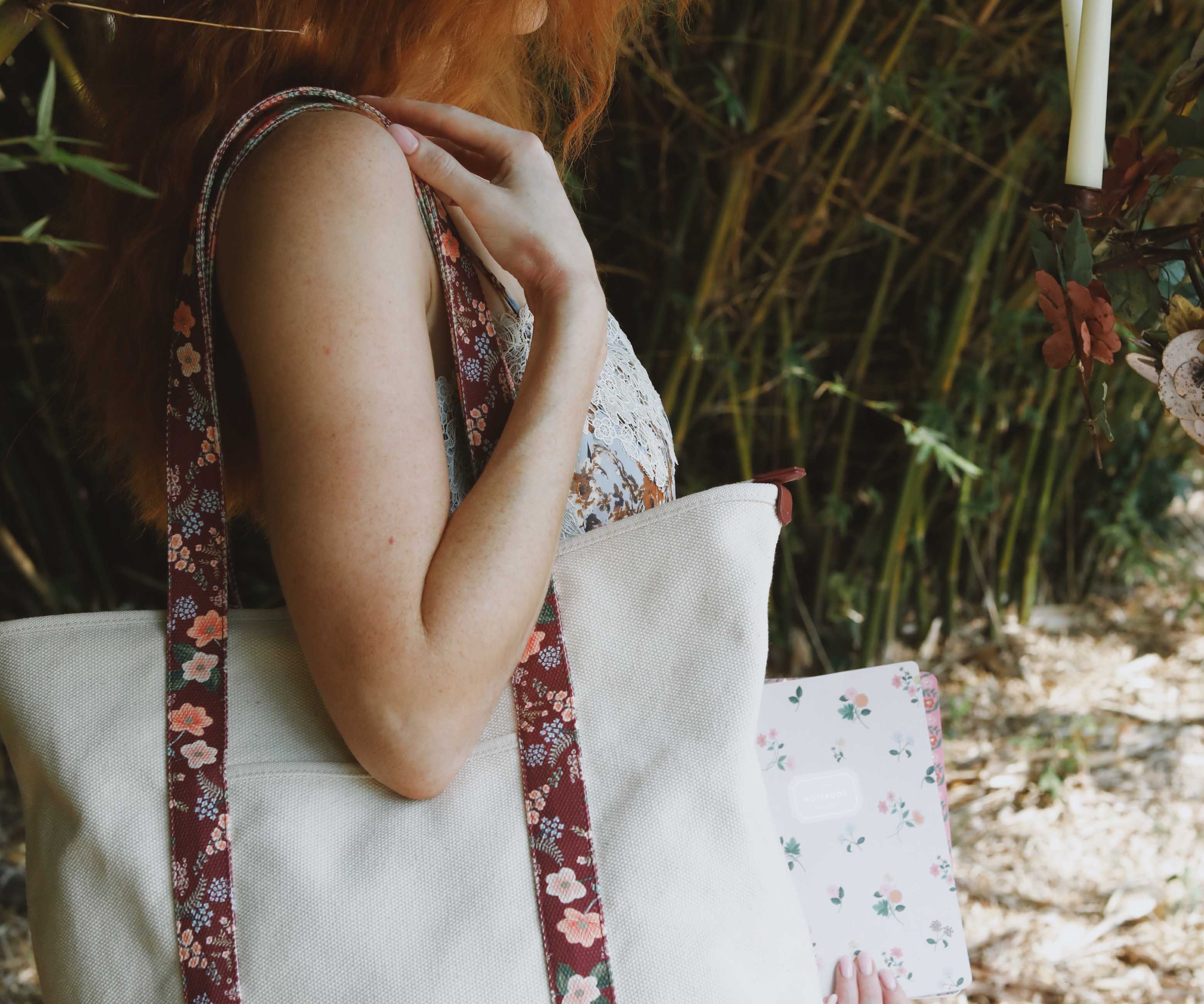 Canvas Carry All - Dahlia