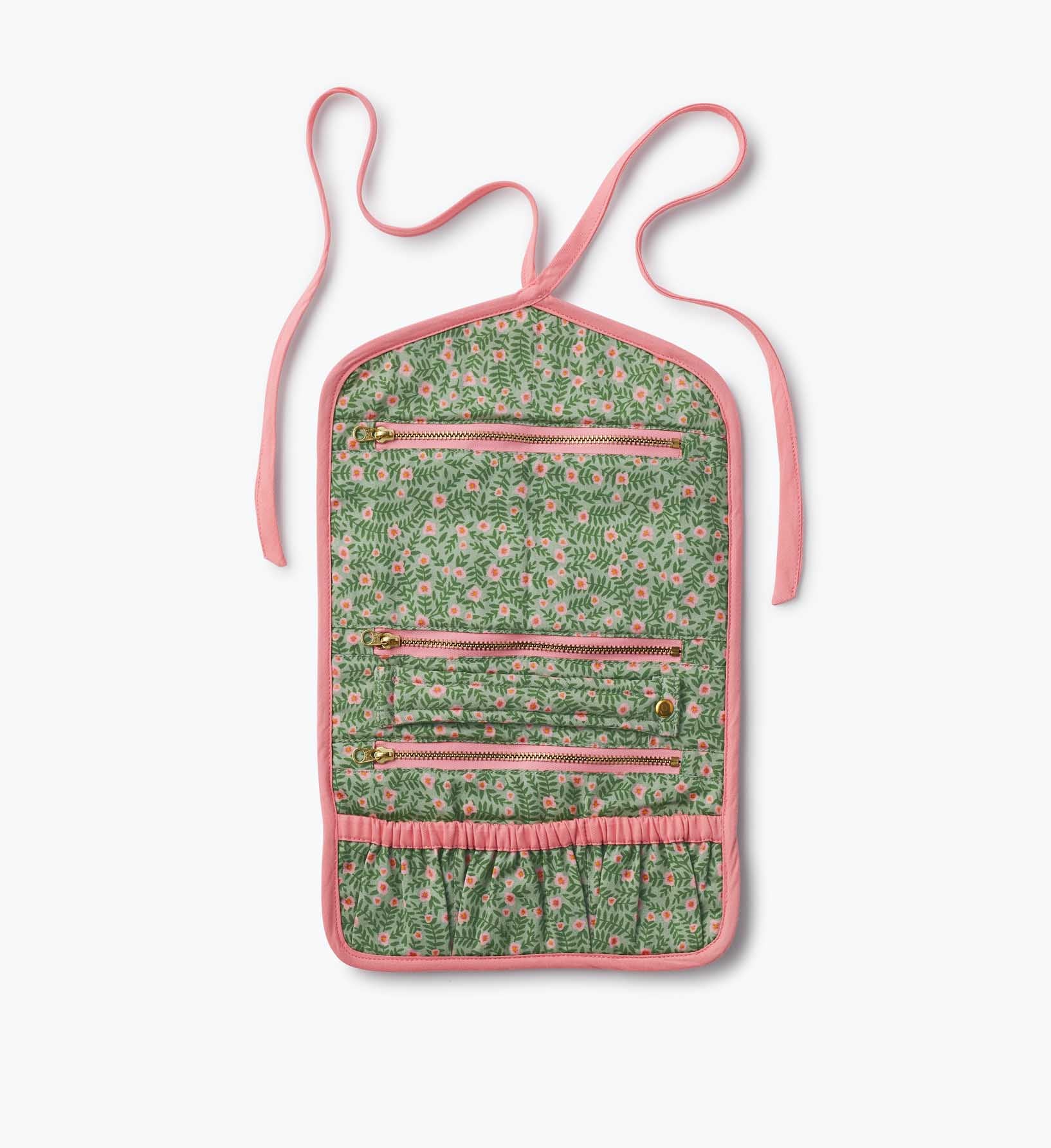 Quilted Jewelry Organizer - Dahlia