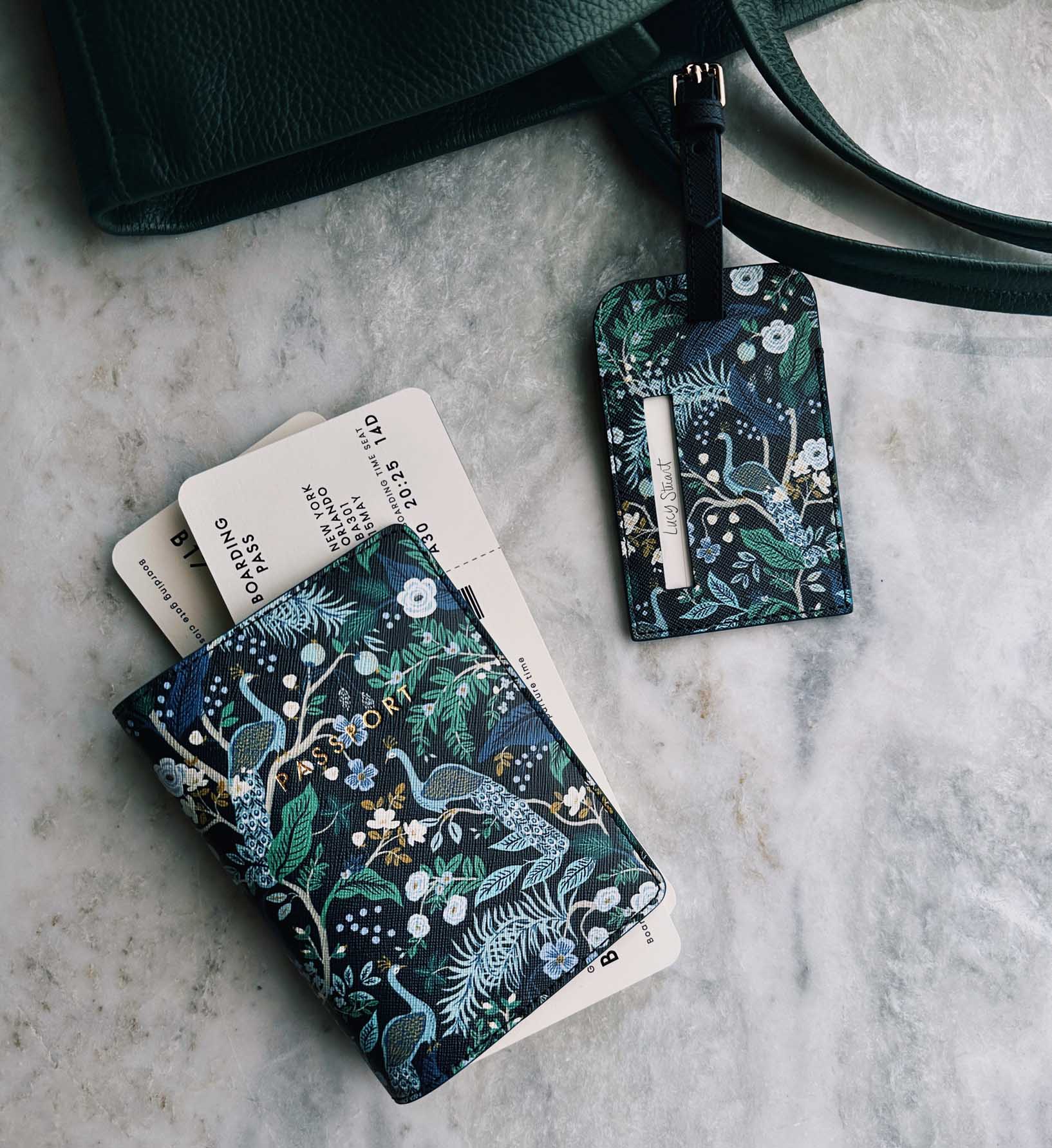 Luggage Tag - Peacock