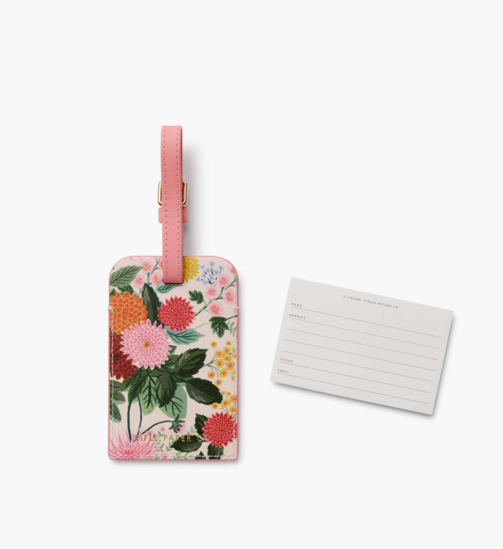 Luggage Tag - Dahlia