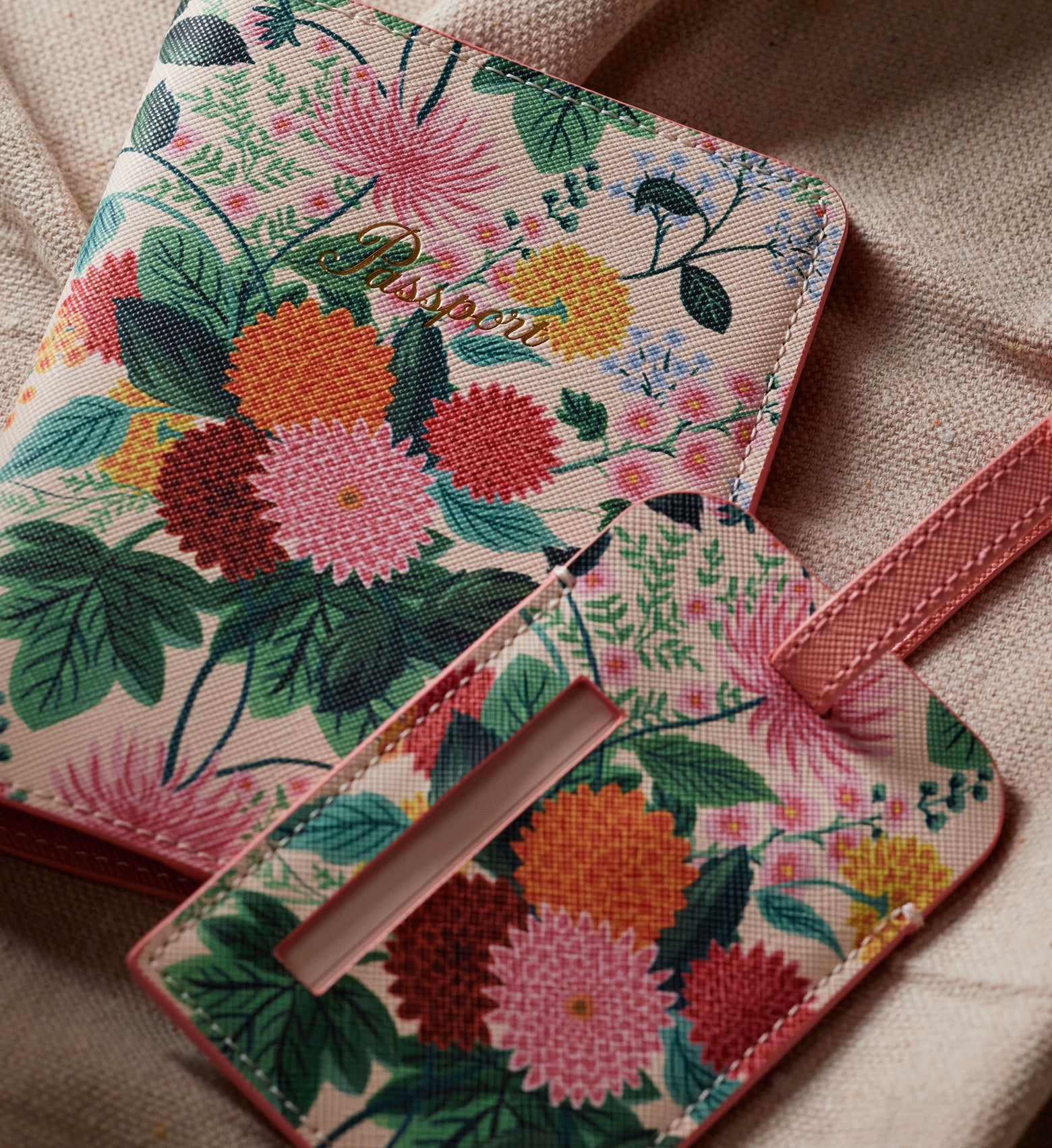 Luggage Tag - Dahlia