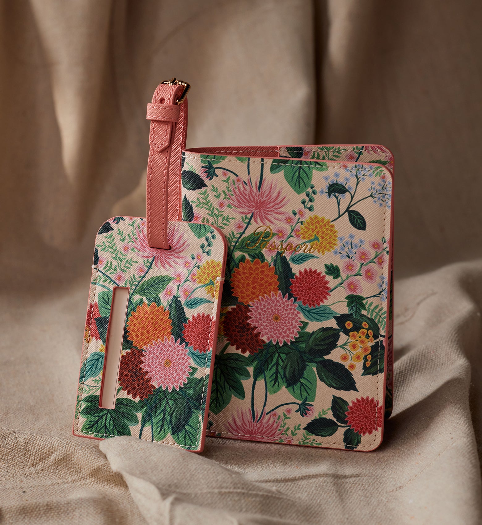 Passport Holder - Dahlia