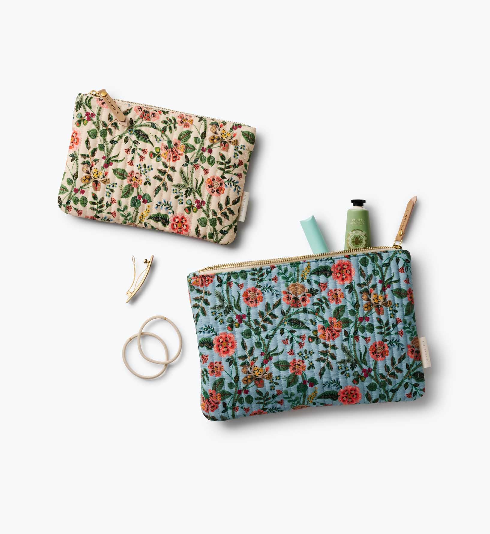 Quilted Pouch Set - Gracie