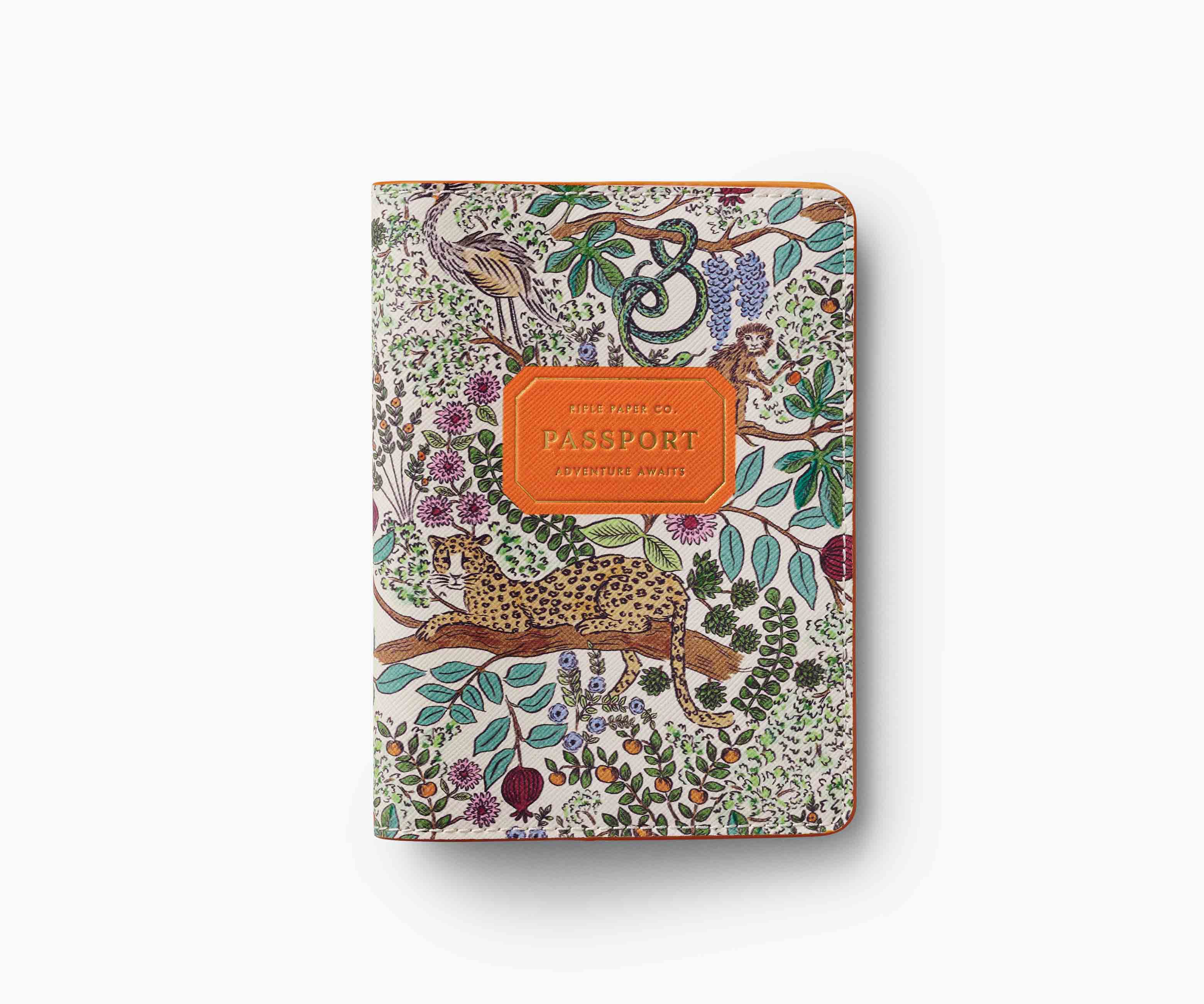 Passport Holder & Luggage Tag Set - Safari