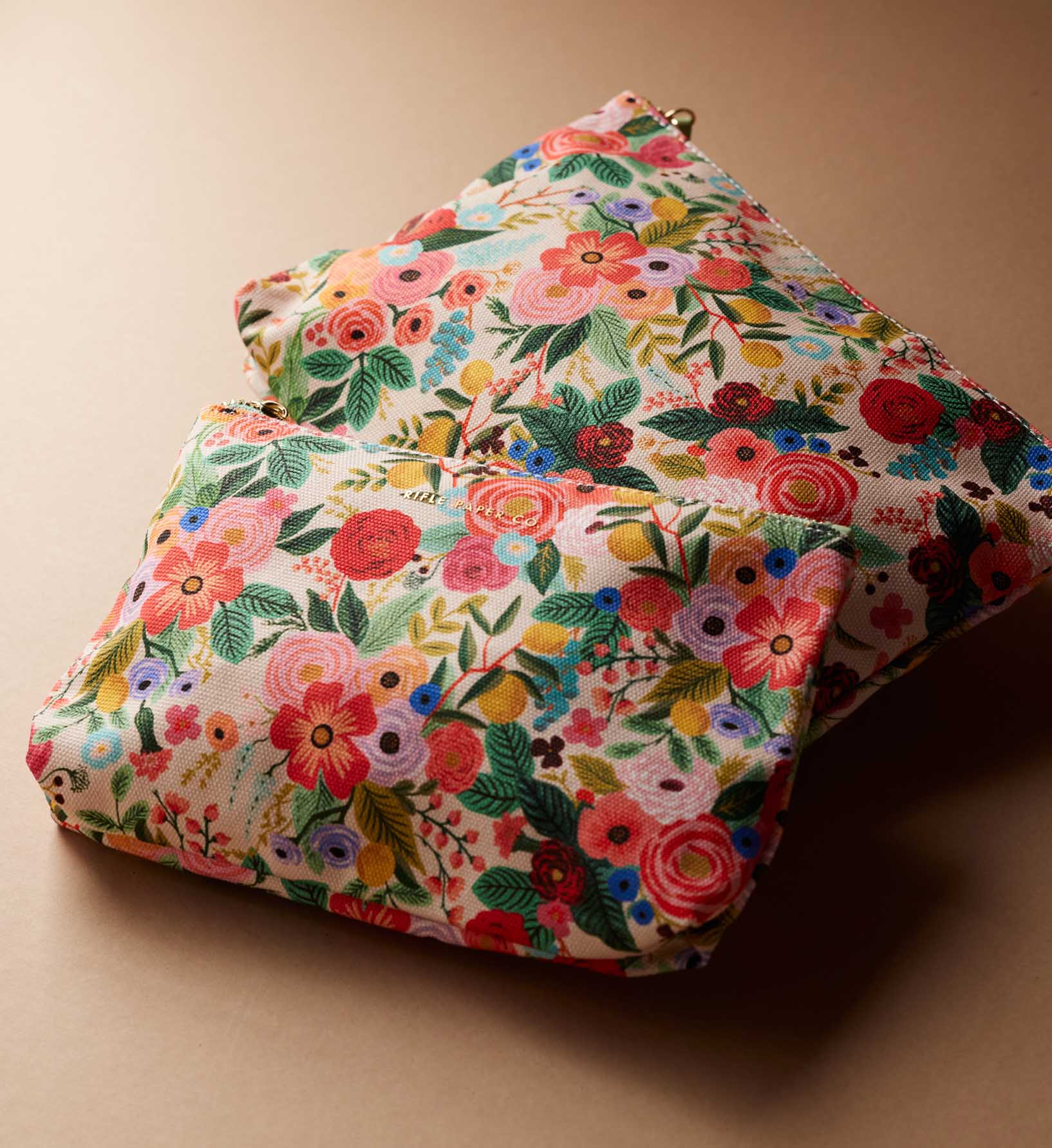 Zippered Pouch Set - Garden Party