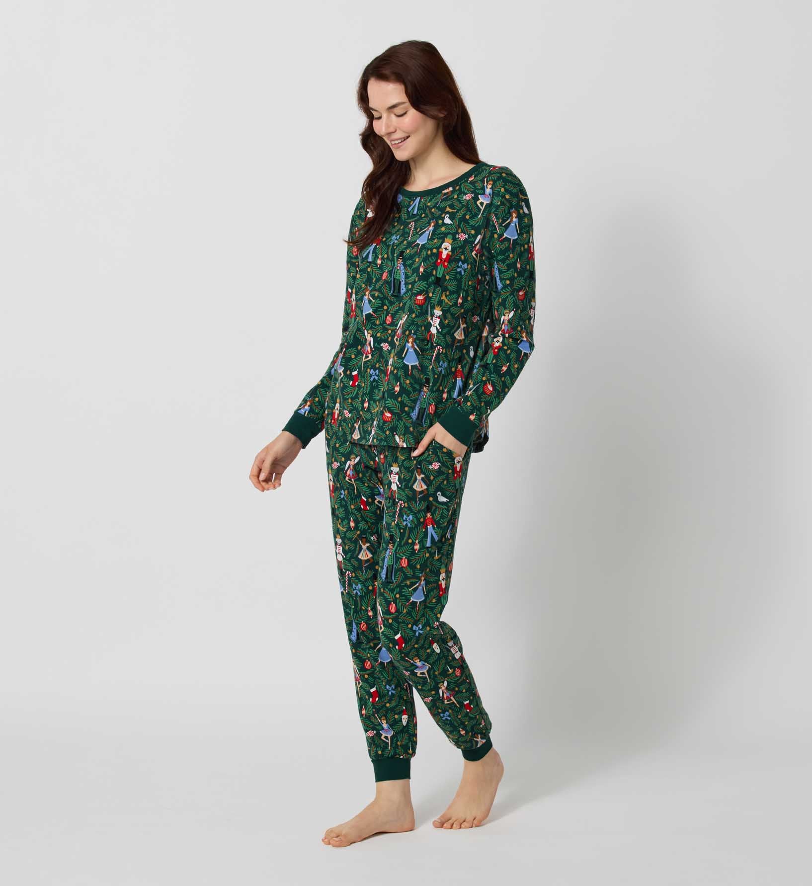 Jersey Jogger Pajama Set - Nutcracker