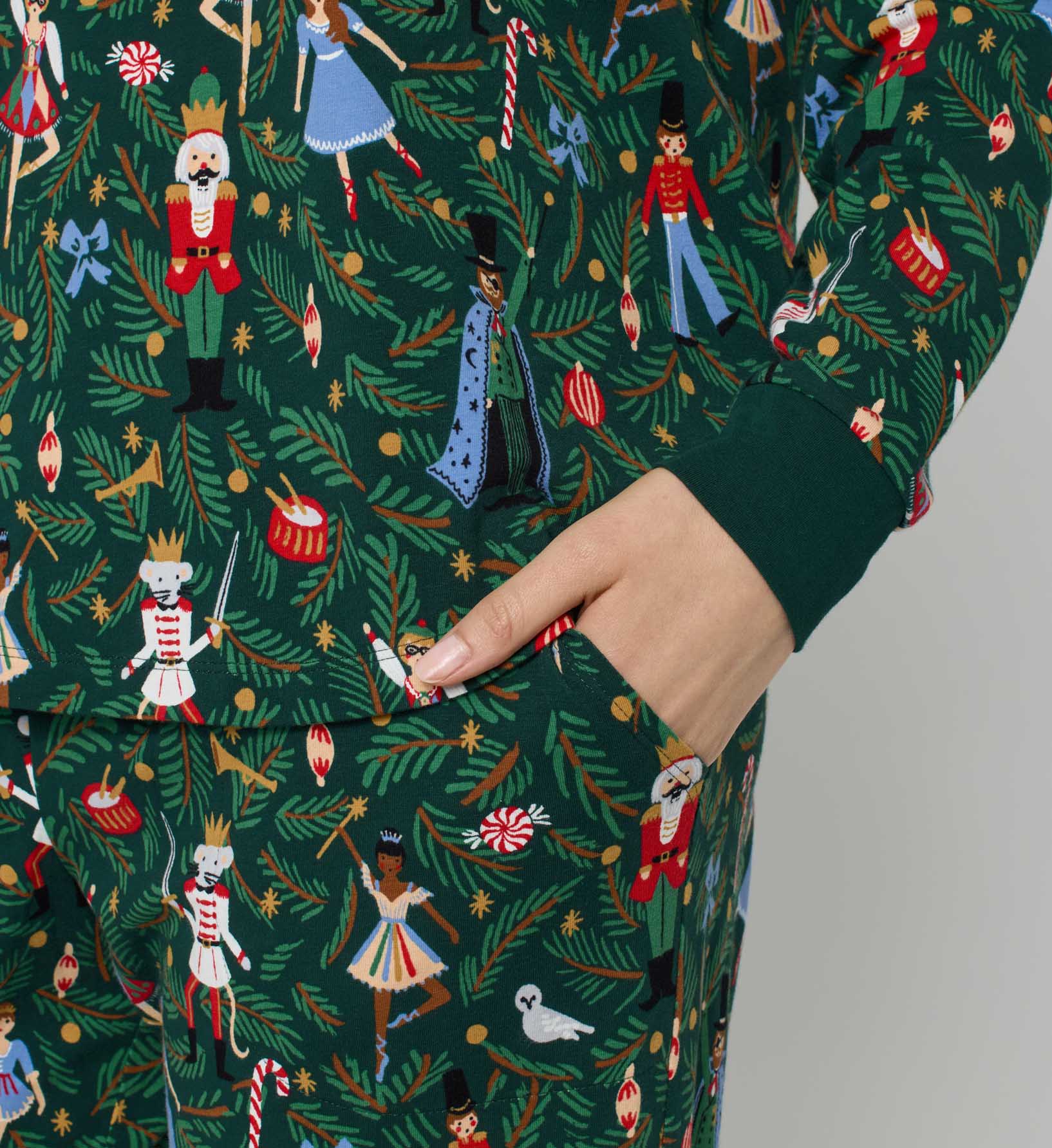 Jersey Jogger Pajama Set - Nutcracker