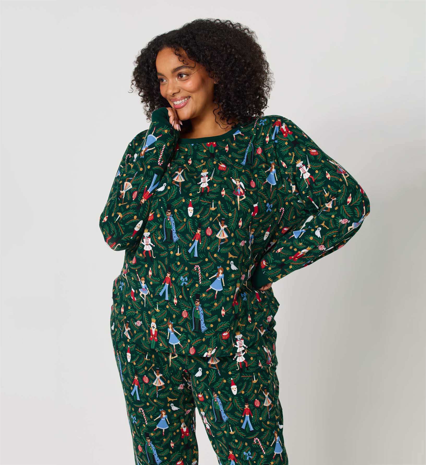 Jersey Jogger Pajama Set - Nutcracker