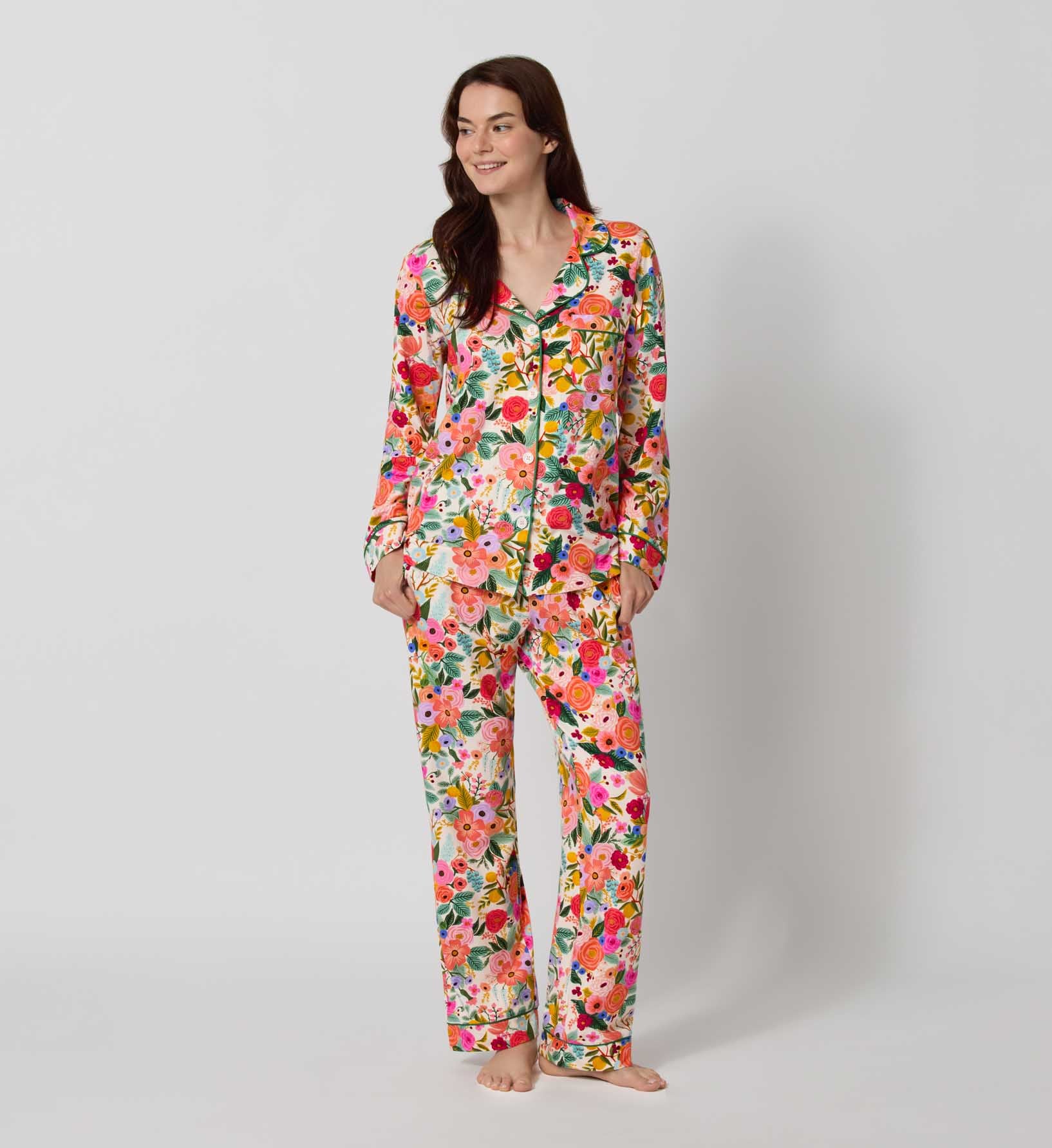 Classic Jersey Pajama Set - Garden Party