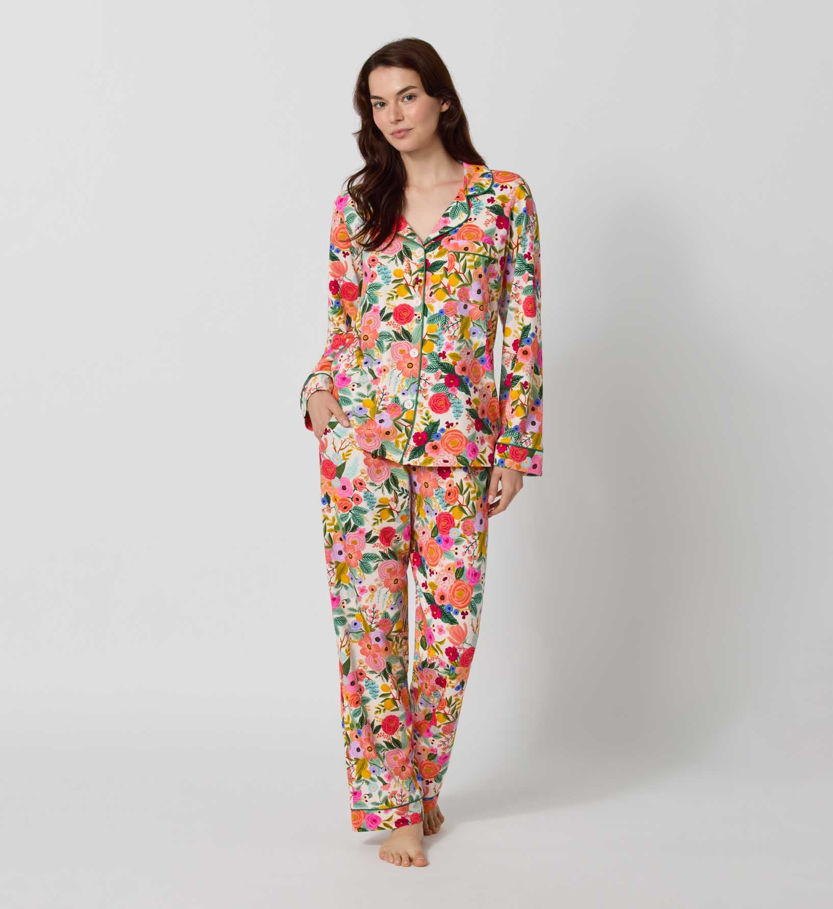 Classic Jersey Pajama Set - Garden Party