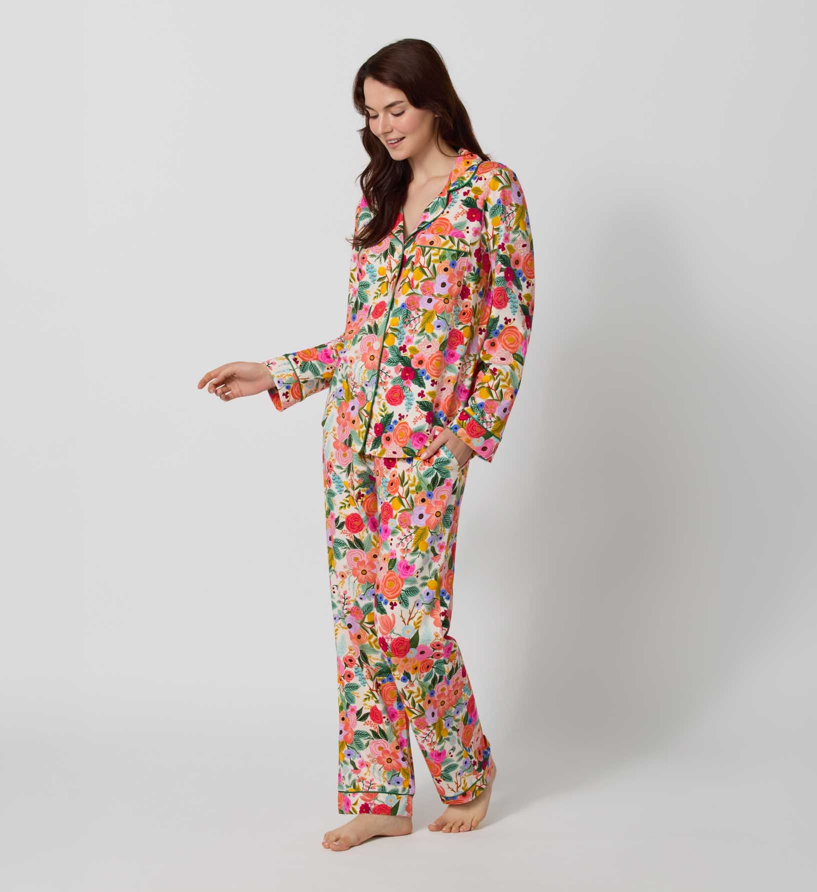 Classic Jersey Pajama Set - Garden Party