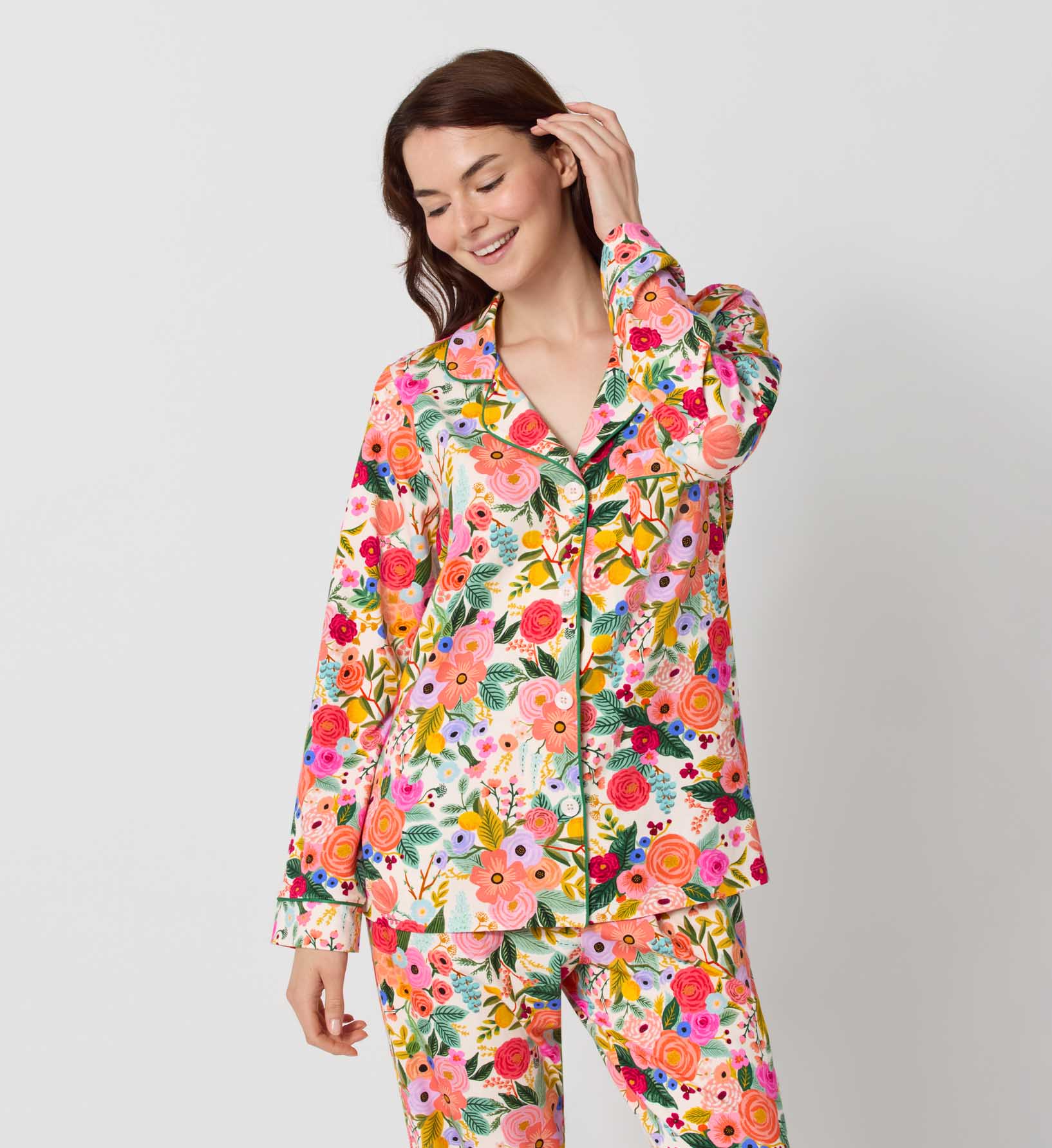 Classic Jersey Pajama Set - Garden Party