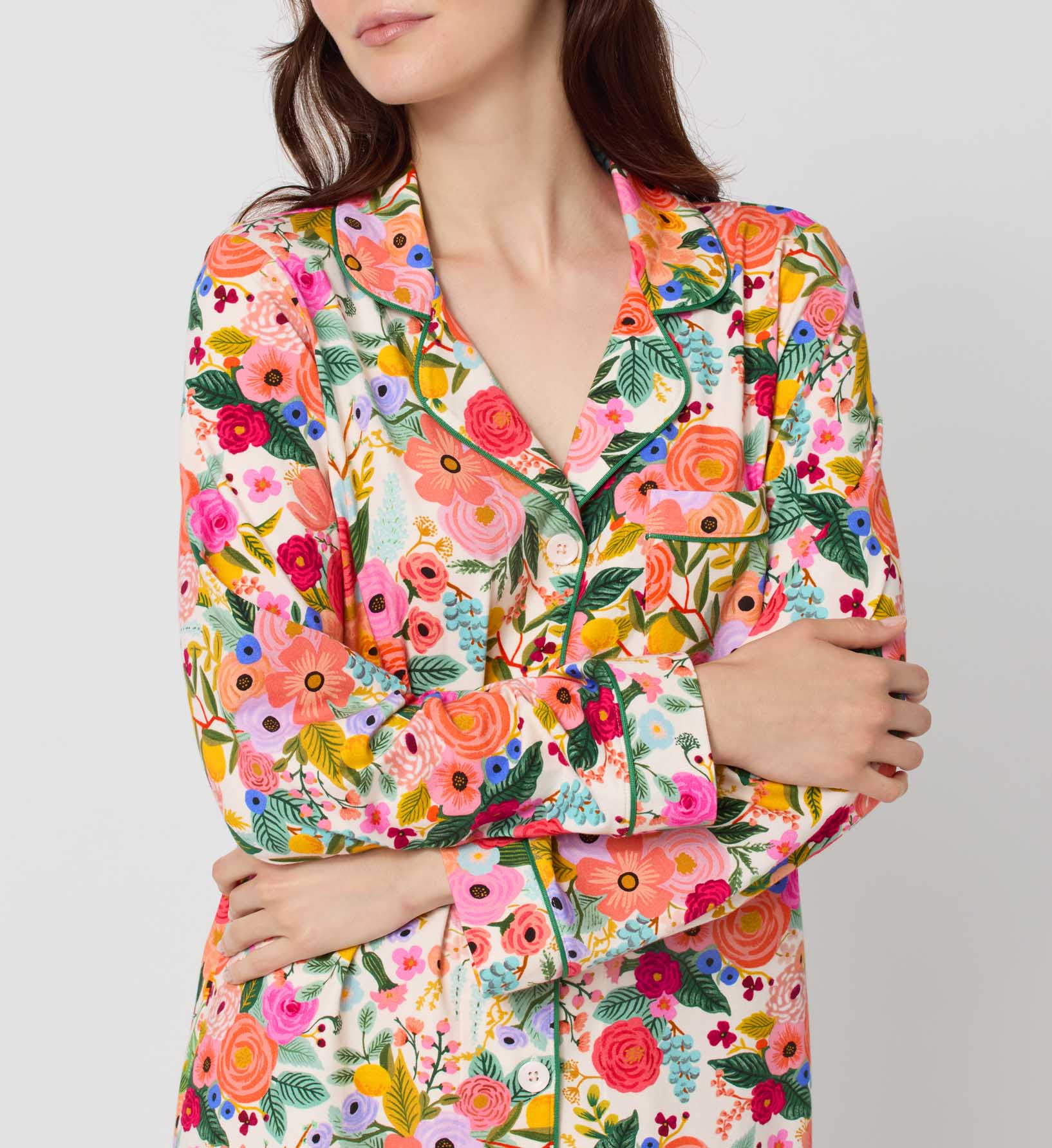 Classic Jersey Pajama Set - Garden Party