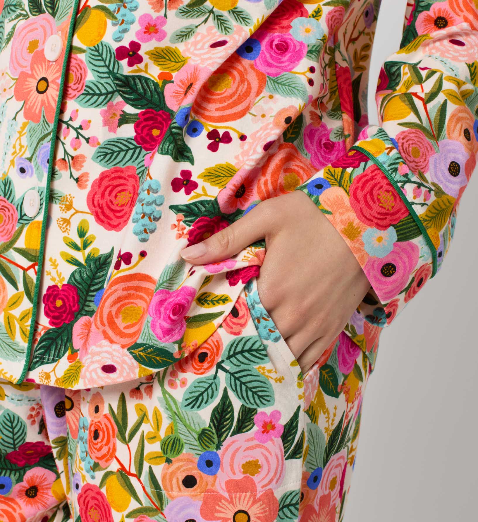 Classic Jersey Pajama Set - Garden Party
