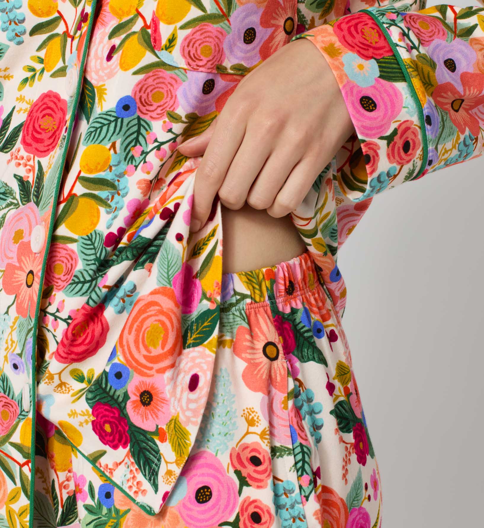 Classic Jersey Pajama Set - Garden Party