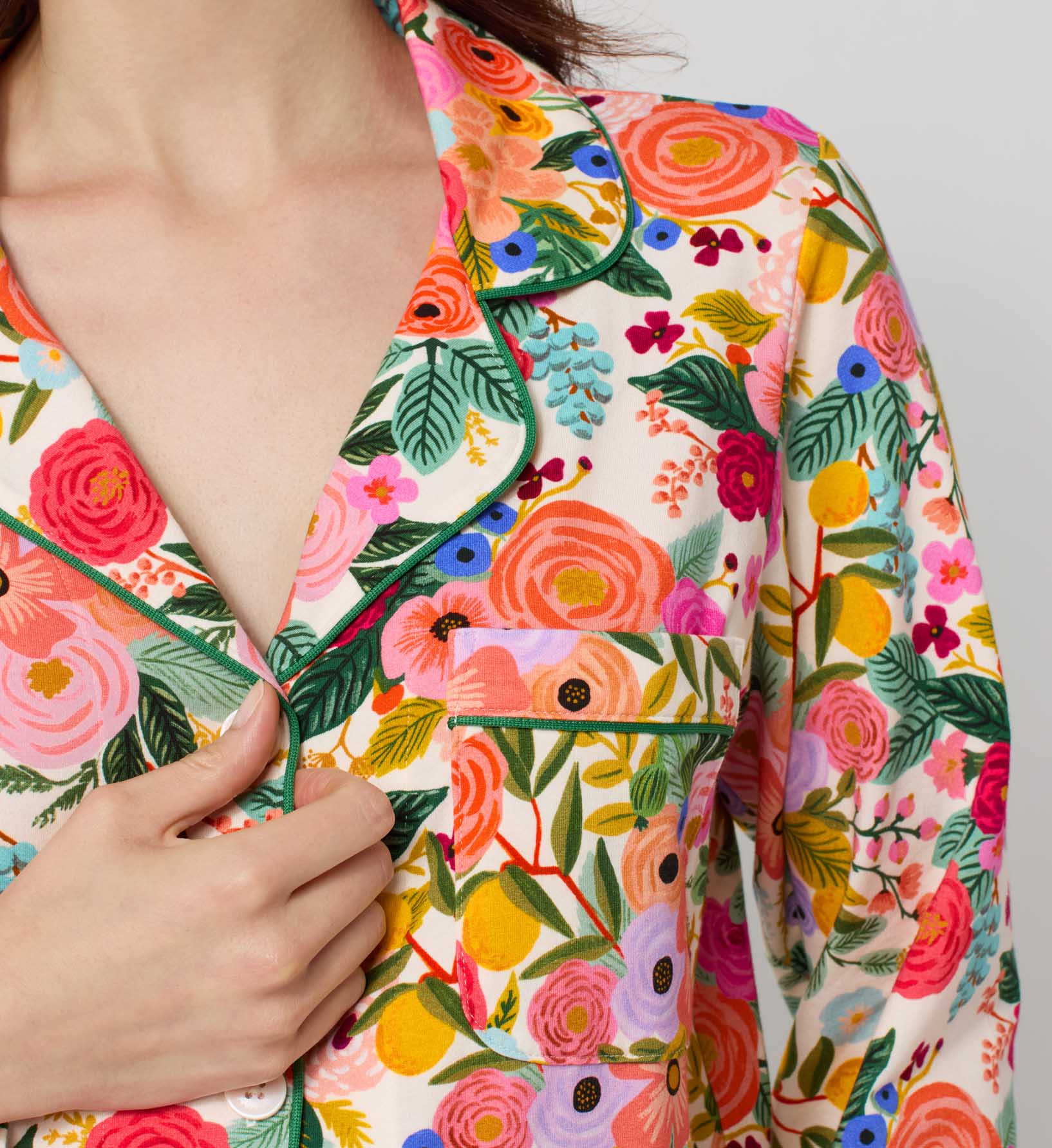 Classic Jersey Pajama Set - Garden Party