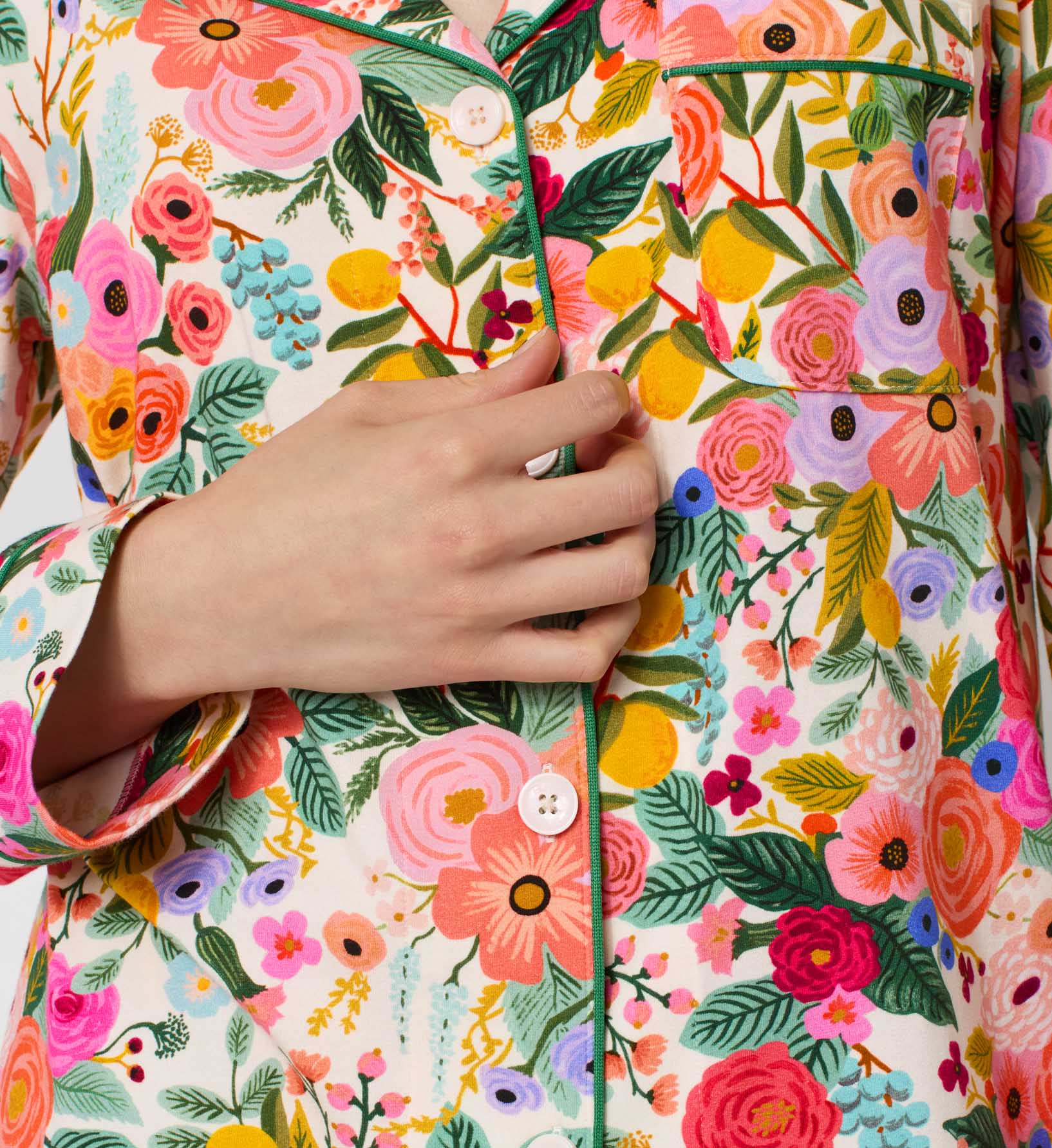 Classic Jersey Pajama Set - Garden Party