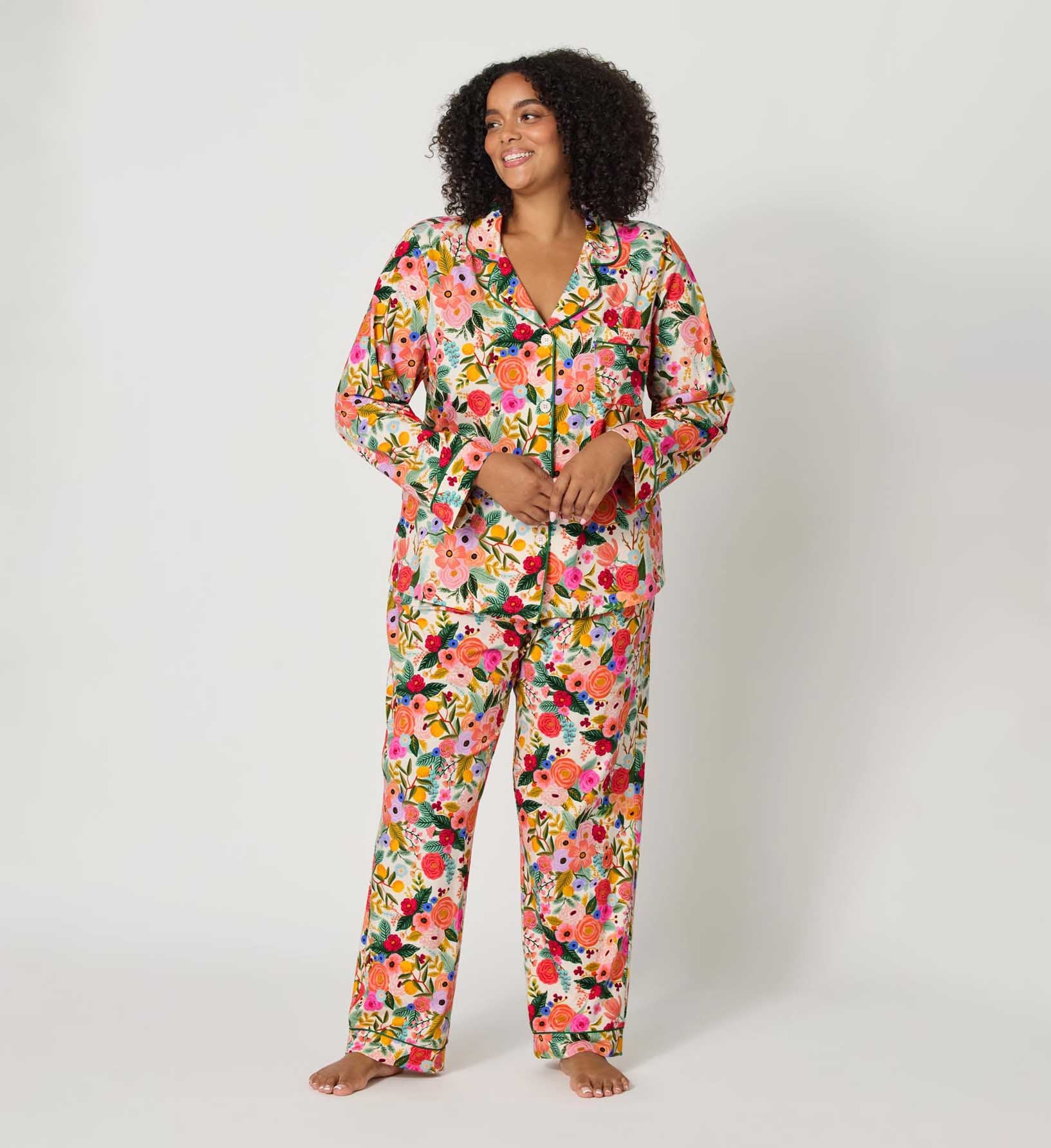 Classic Jersey Pajama Set - Garden Party