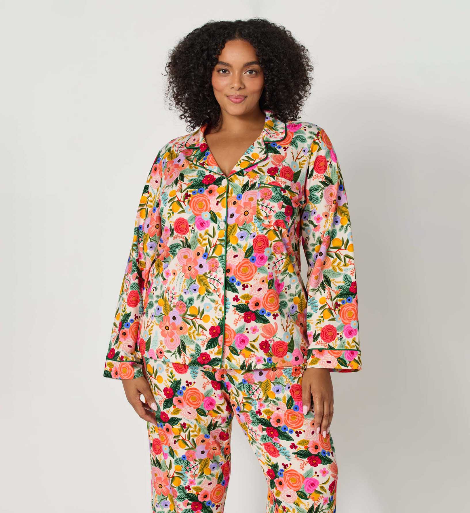 Classic Jersey Pajama Set - Garden Party