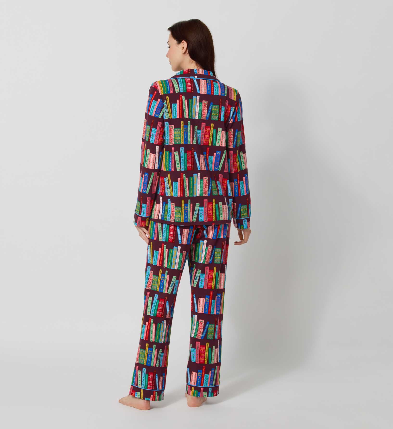 Classic Jersey Pajama Set - Ladies Night Book Club