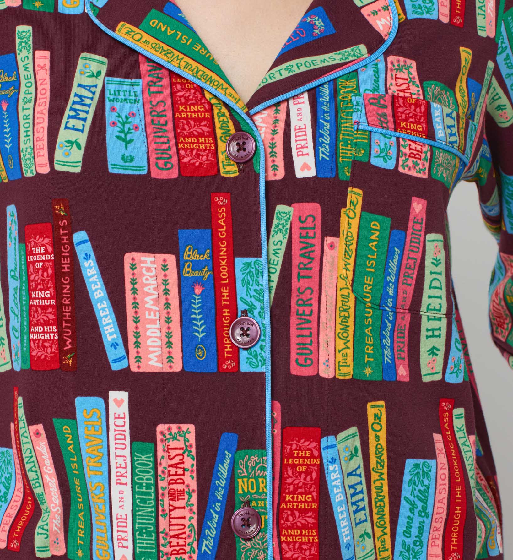 Classic Jersey Pajama Set - Ladies Night Book Club