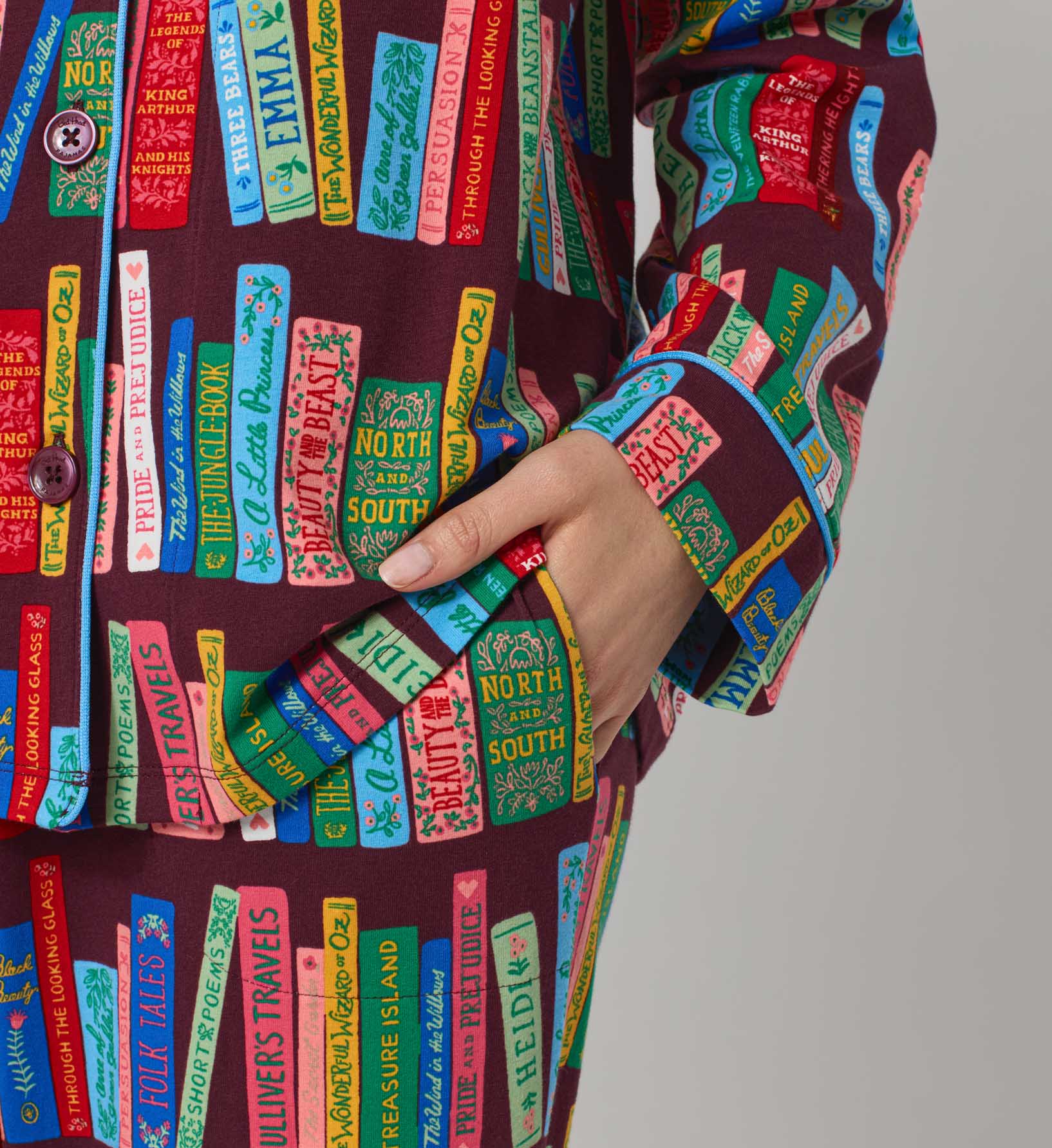 Classic Jersey Pajama Set - Ladies Night Book Club