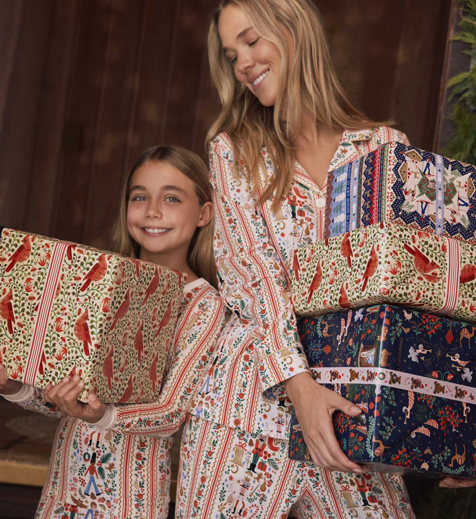 Classic Jersey Pajama Set - Holly Jolly Nutcracker
