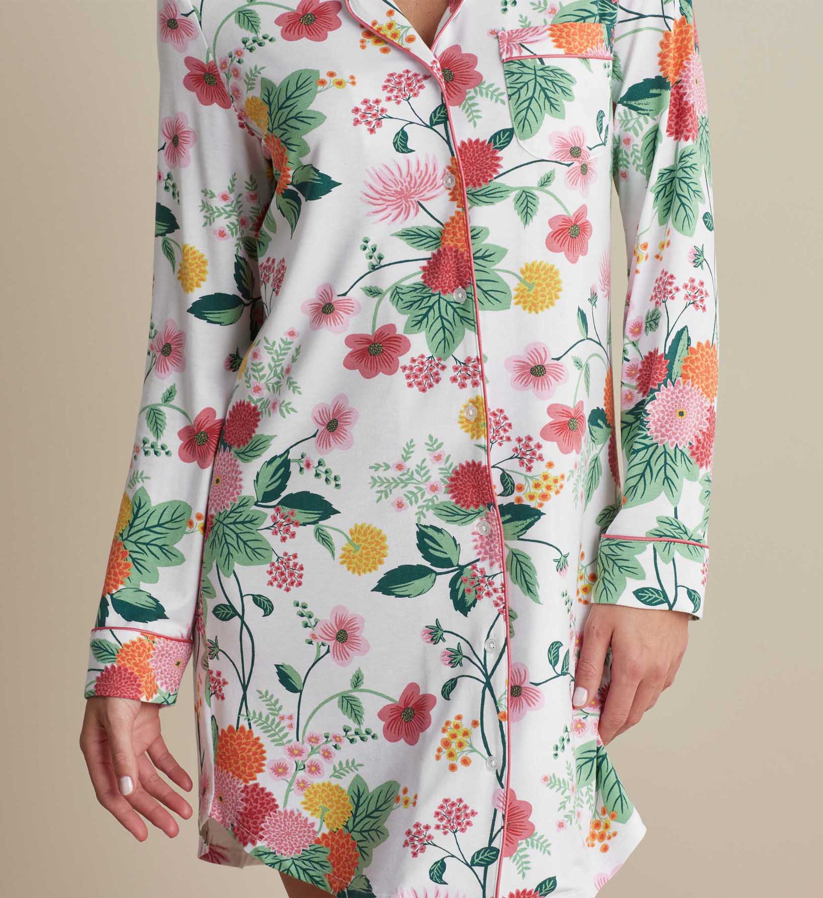 Tencel Modal Nightshirt - Dahlia