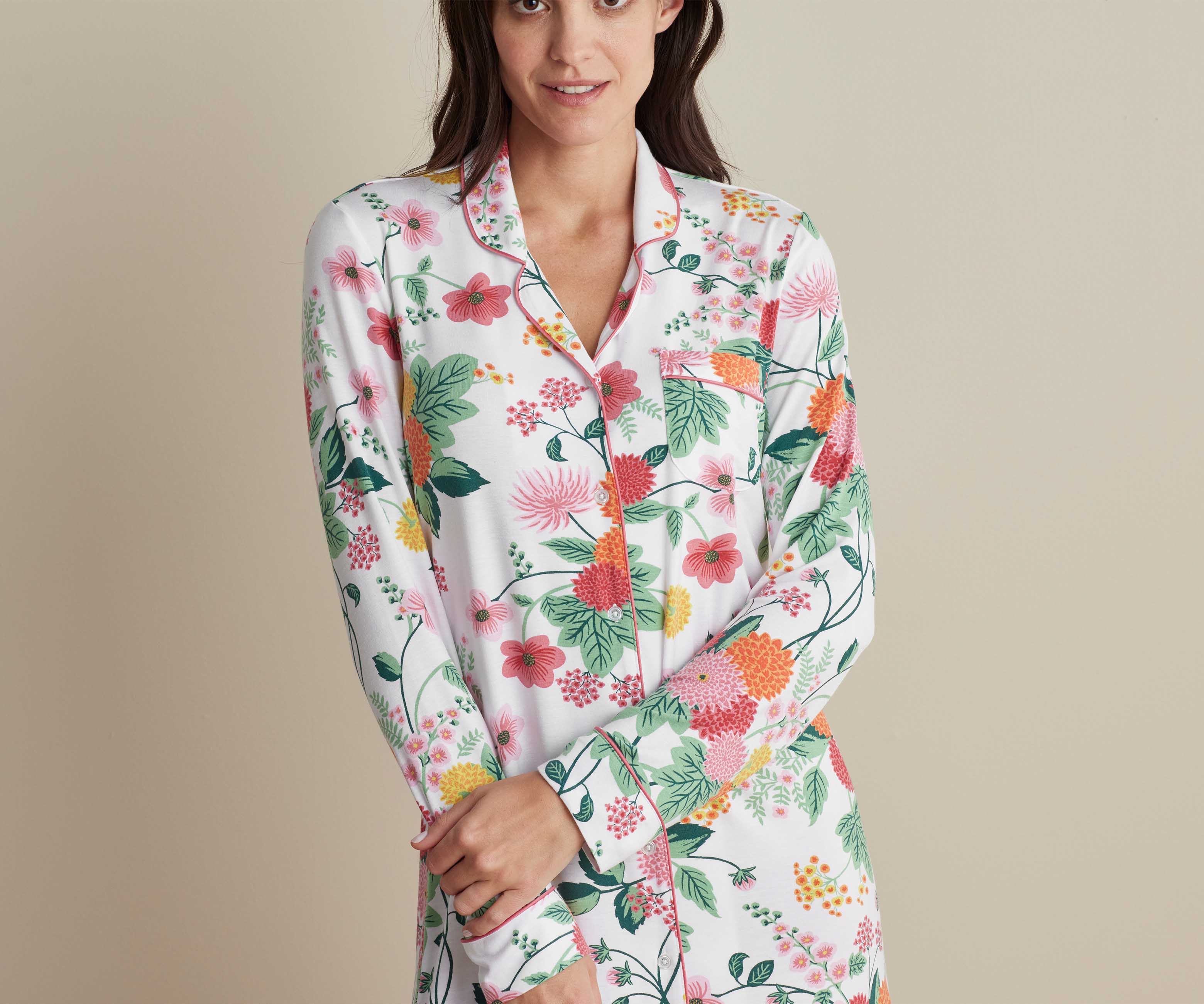 Tencel Modal Nightshirt - Dahlia