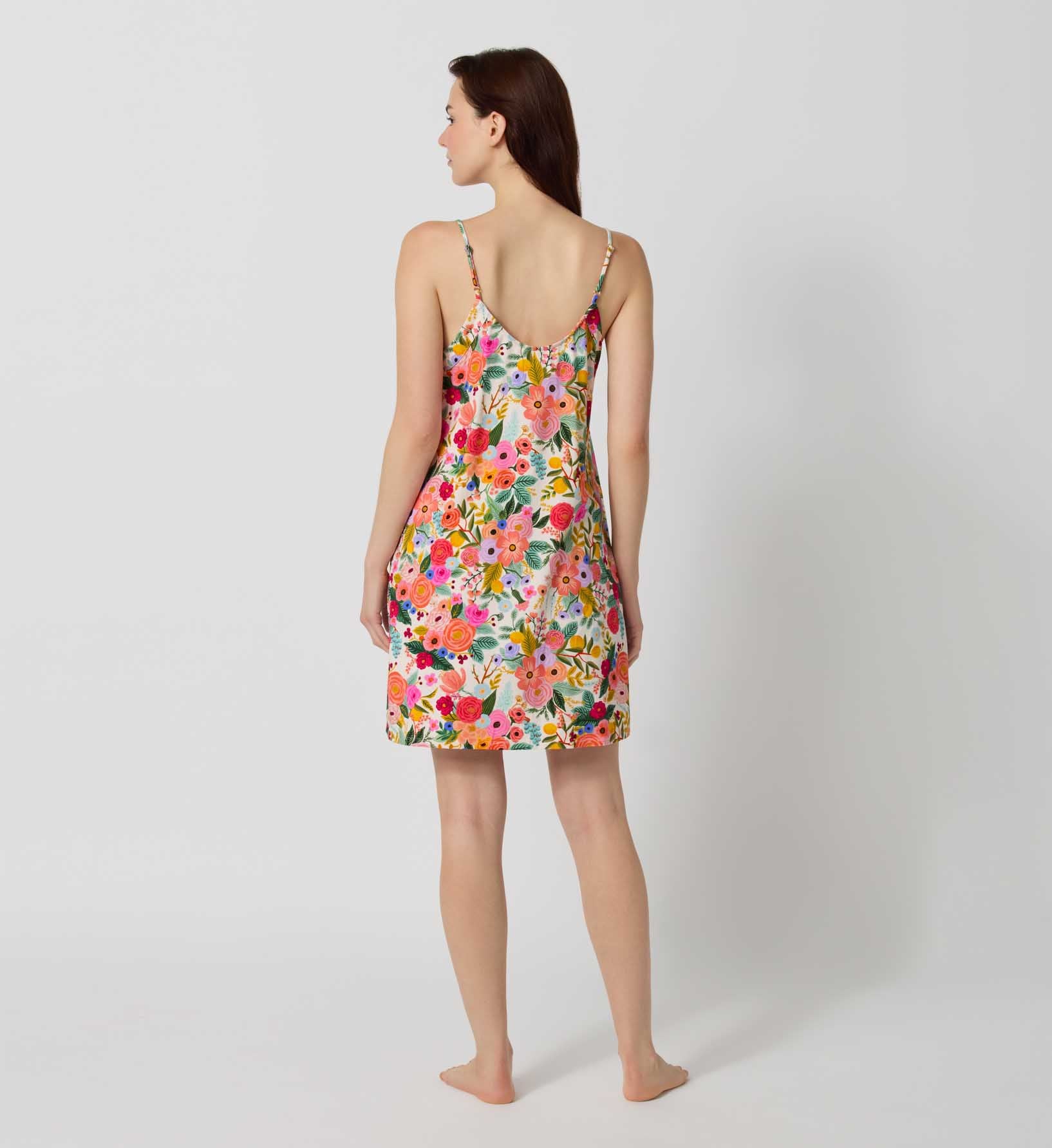 Jersey Chemise Gown - Garden Party