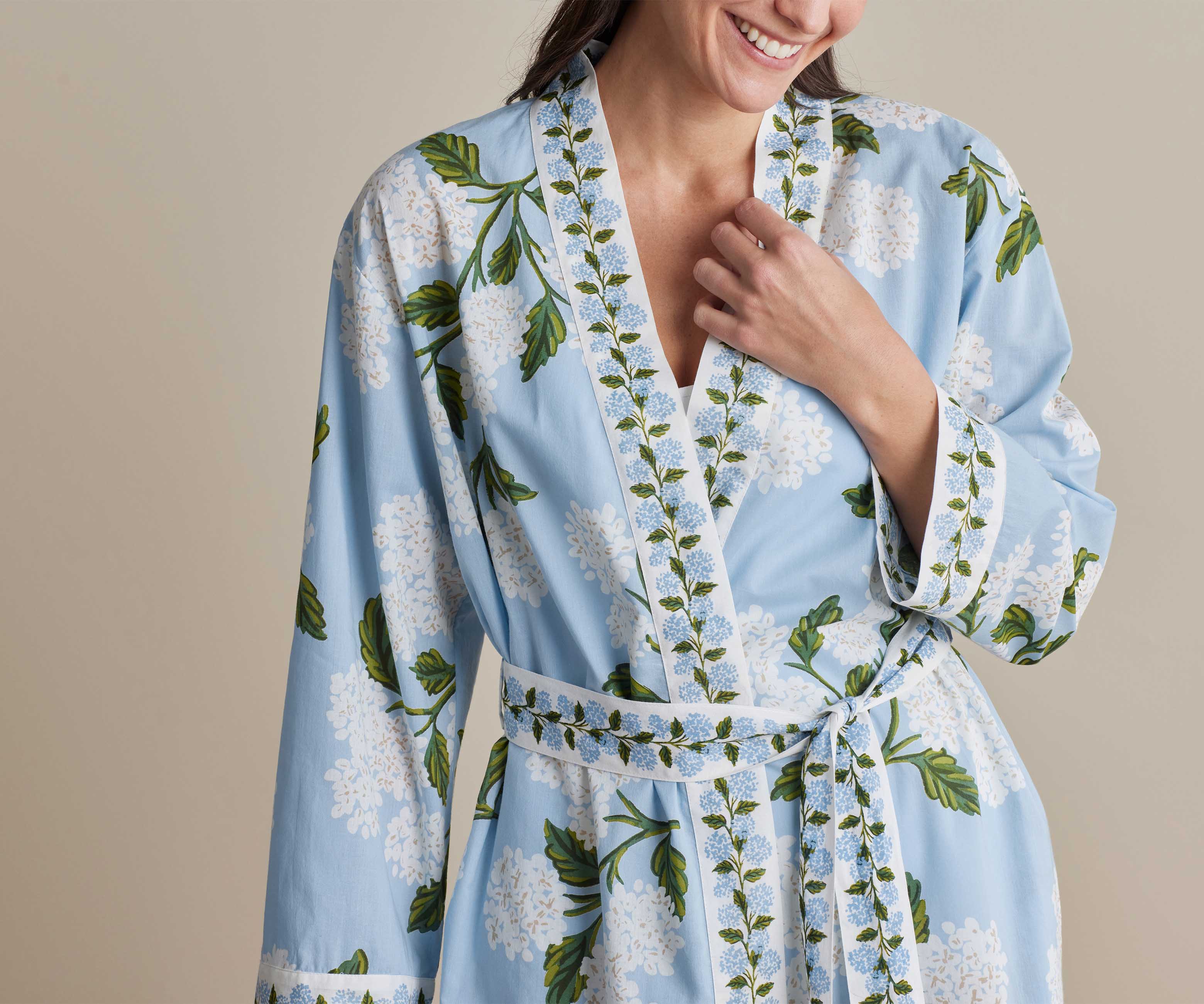 Voile Robe - Hydrangea