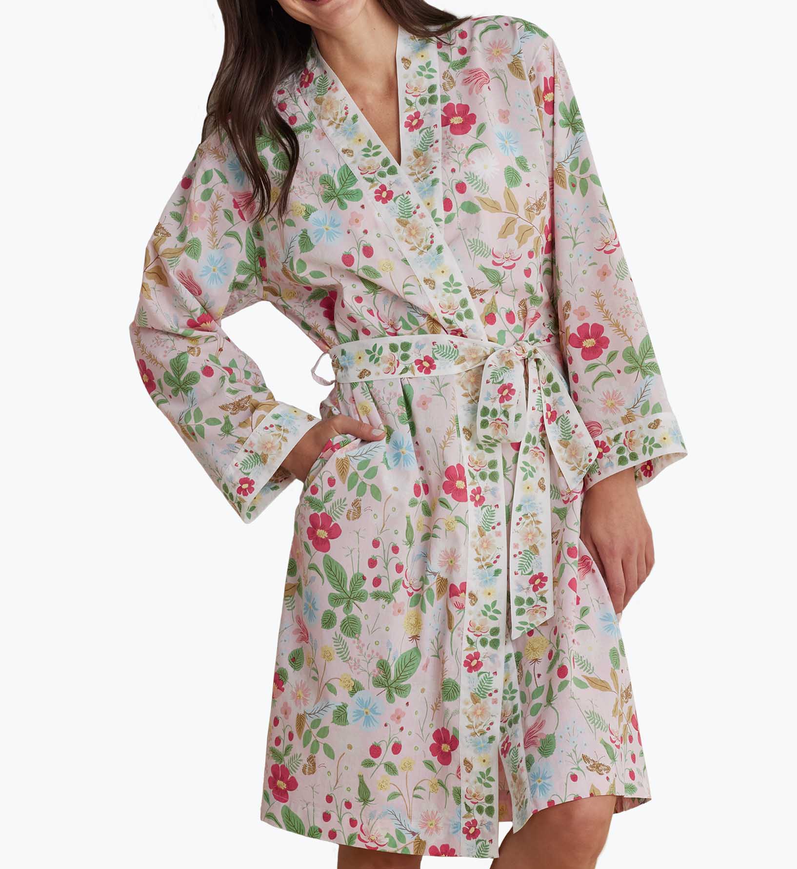 Voile Robe - Strawberry Fields