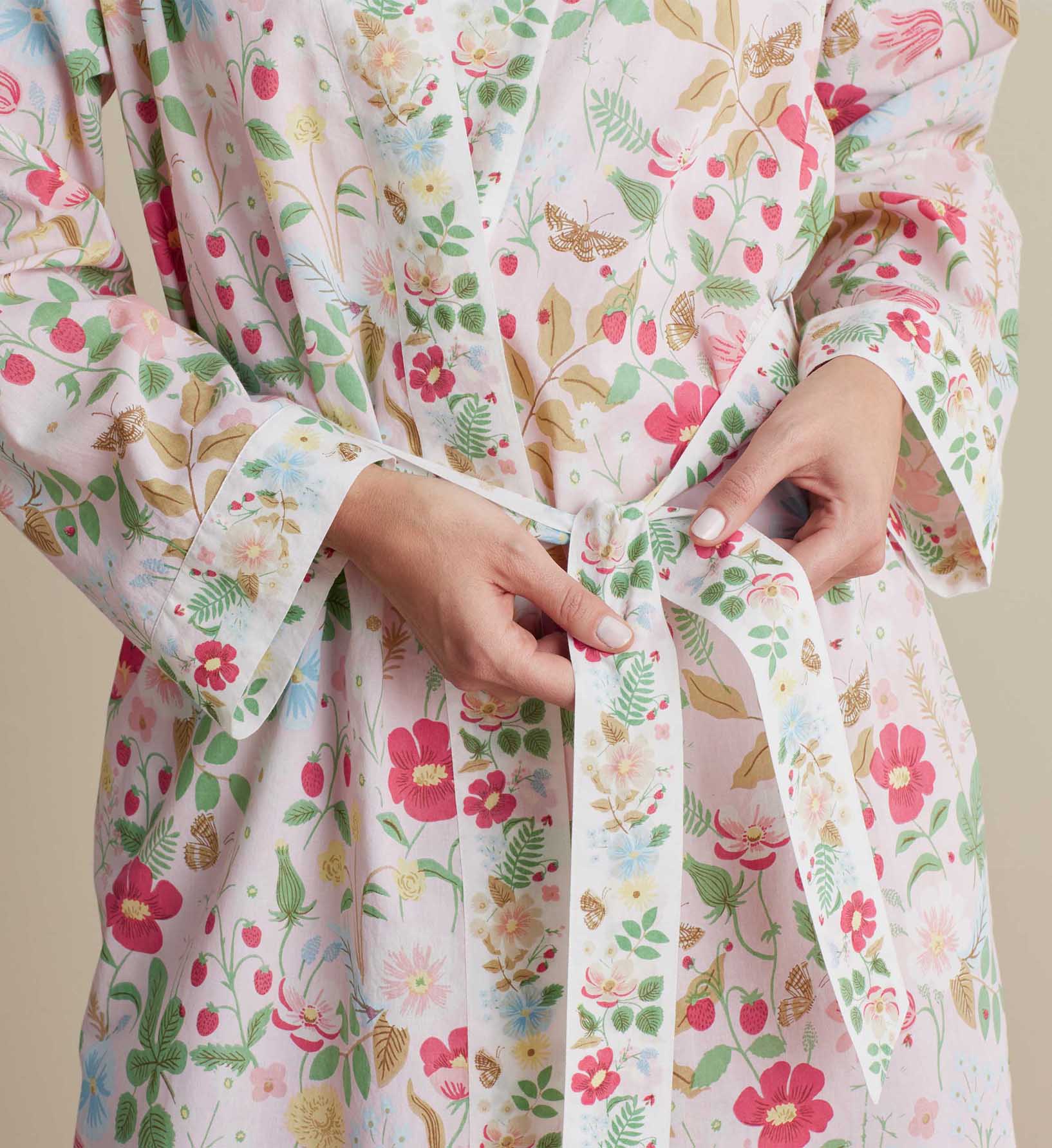 Voile Robe - Strawberry Fields