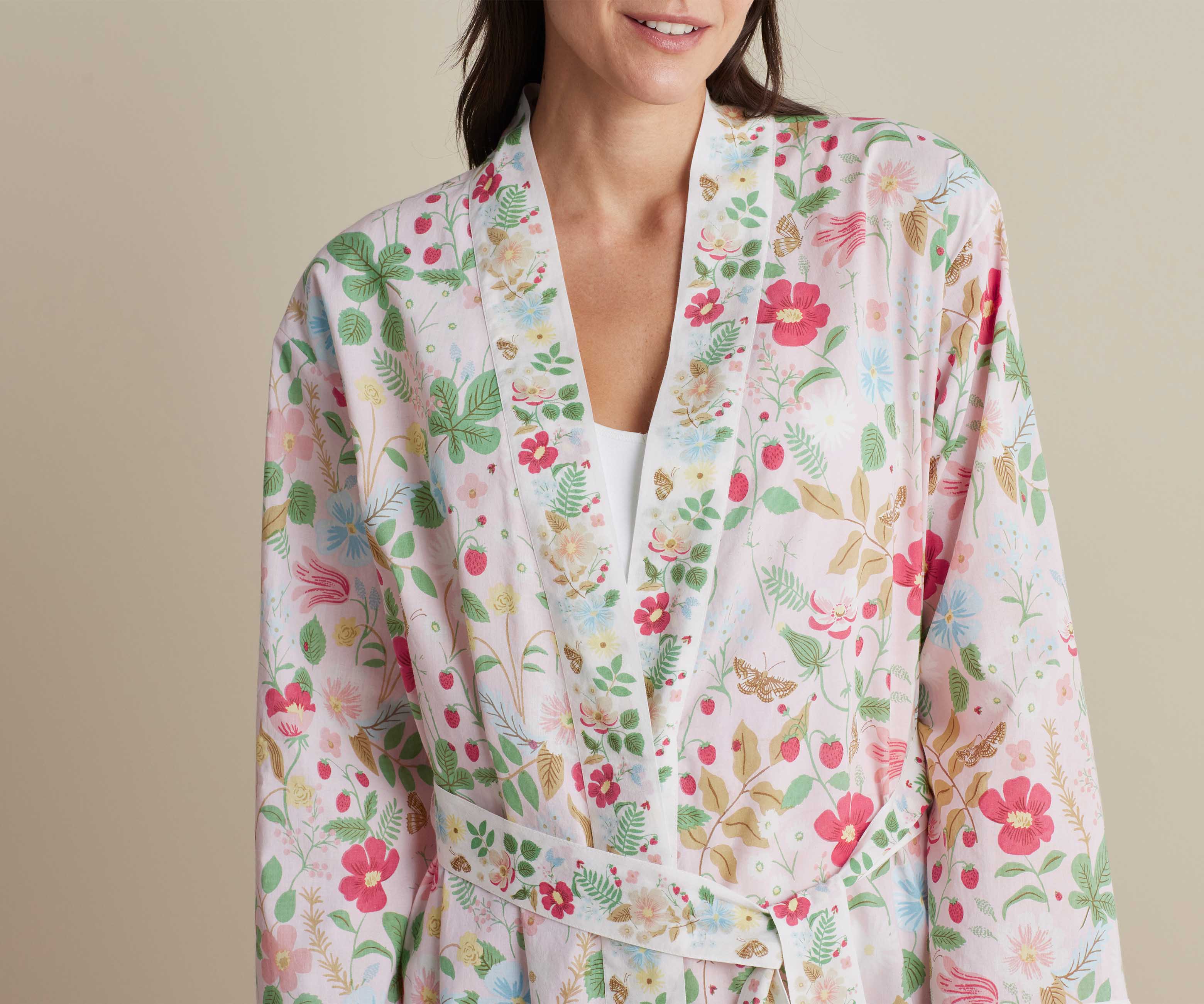 Voile Robe - Strawberry Fields